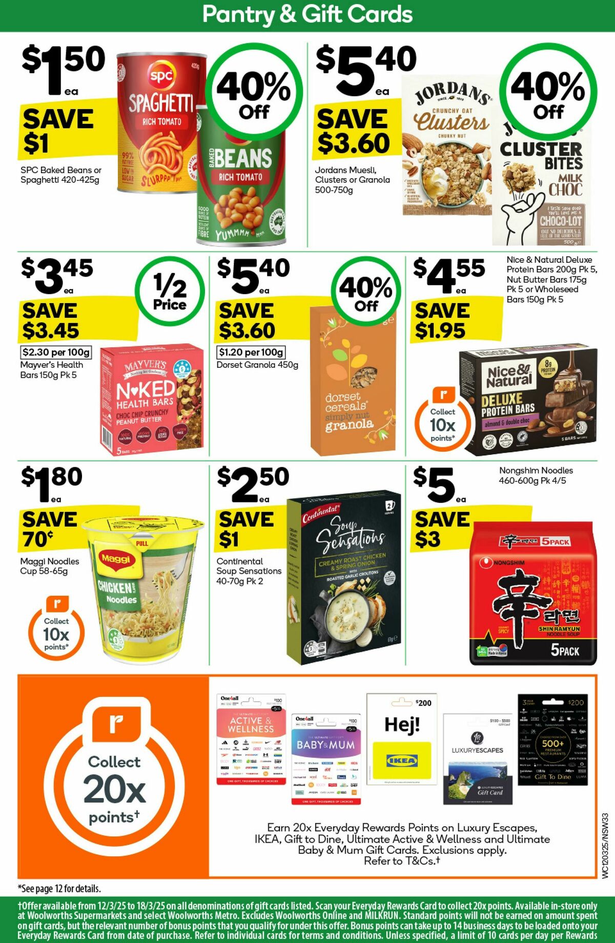 Woolworths Catalogues from 12 March