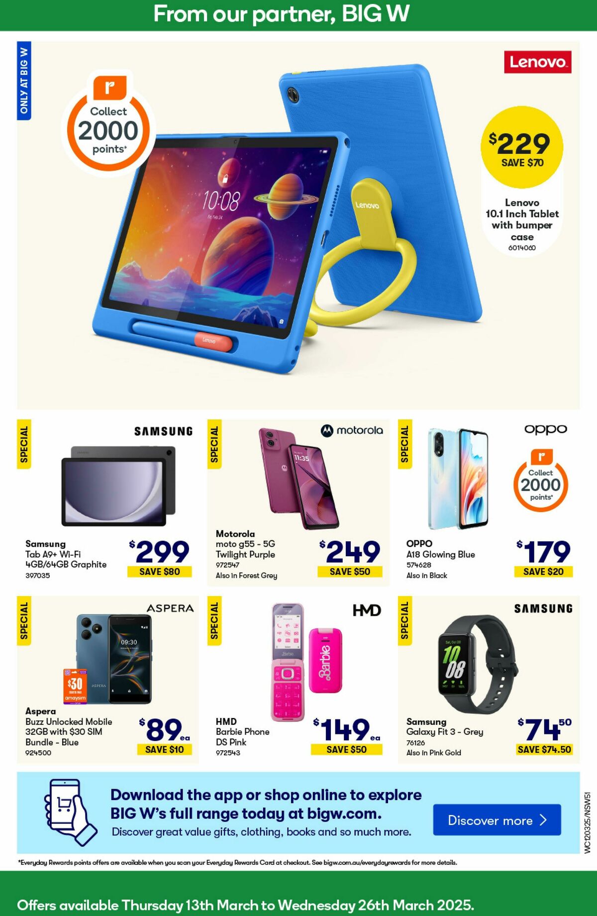 Woolworths Catalogues from 12 March