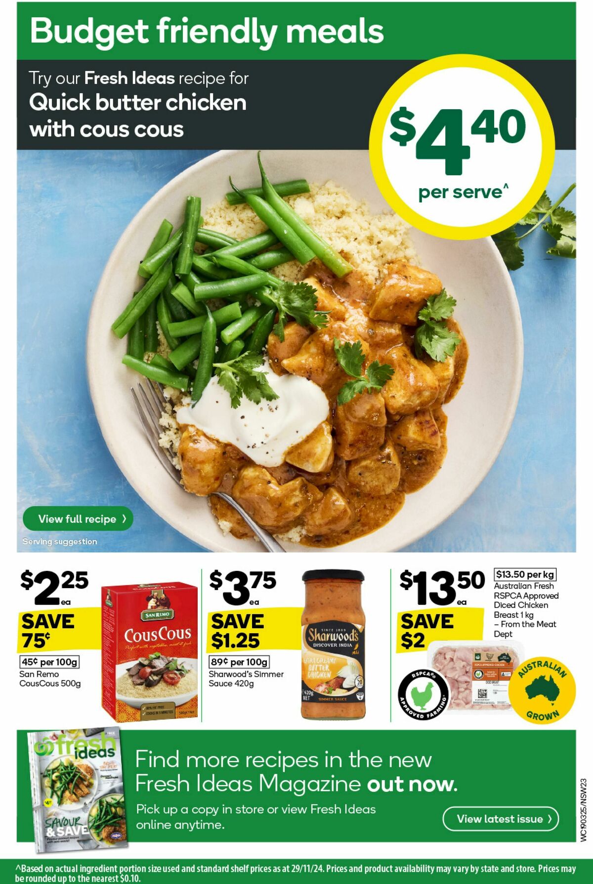 Woolworths Catalogues from 19 March