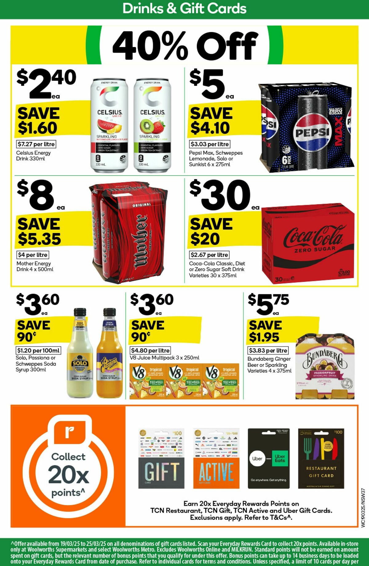 Woolworths Catalogues from 19 March