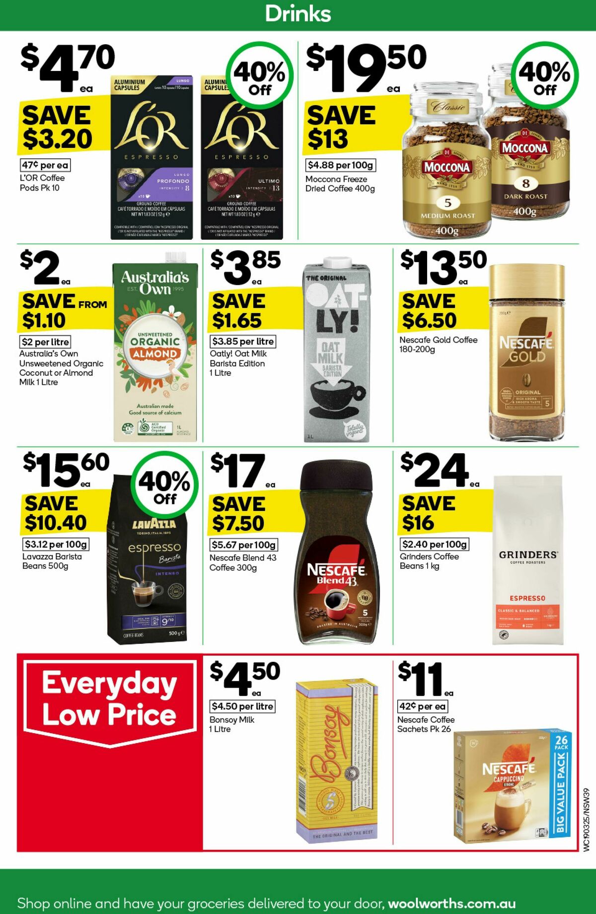Woolworths Catalogues from 19 March