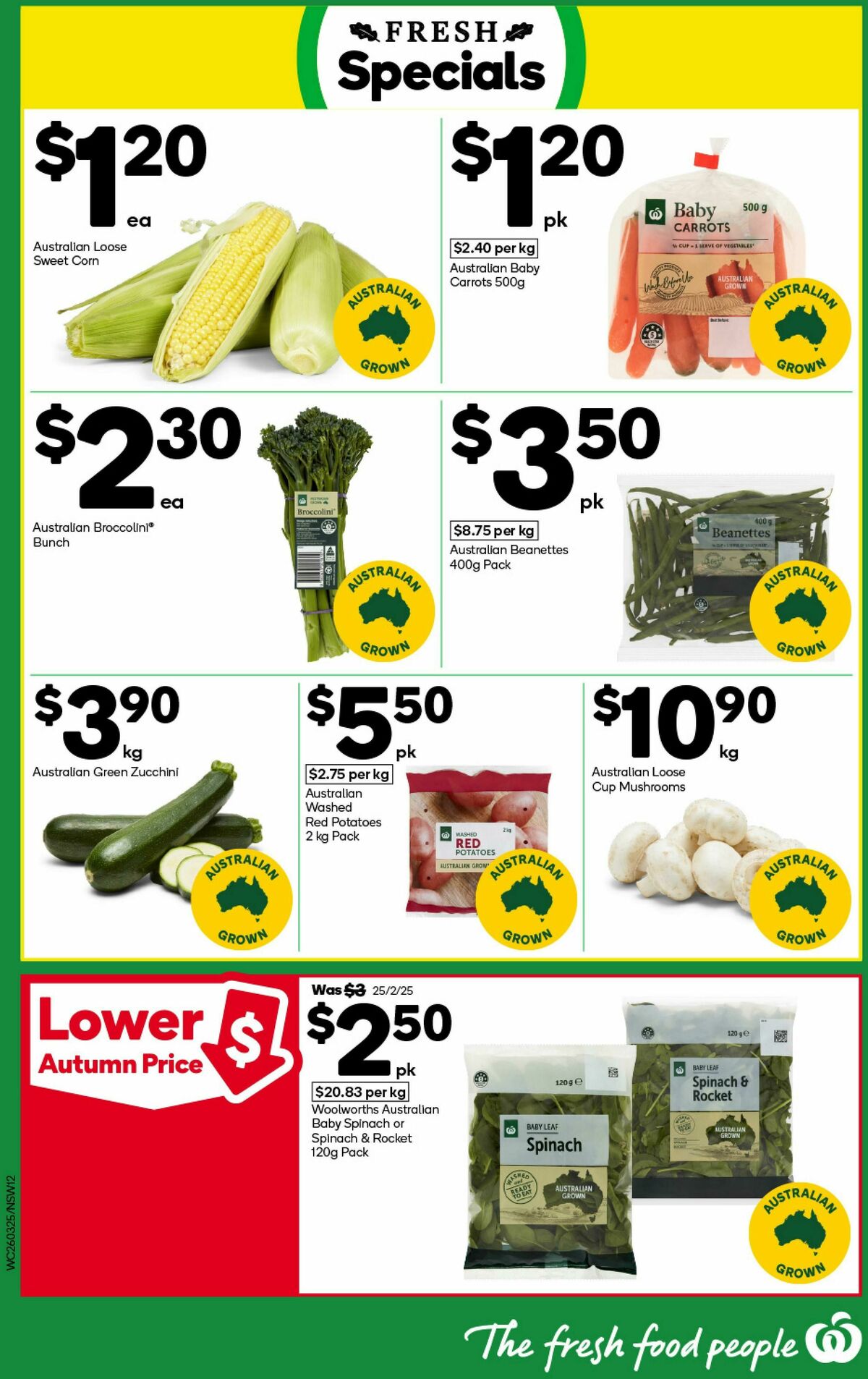 Woolworths Catalogues from 26 March