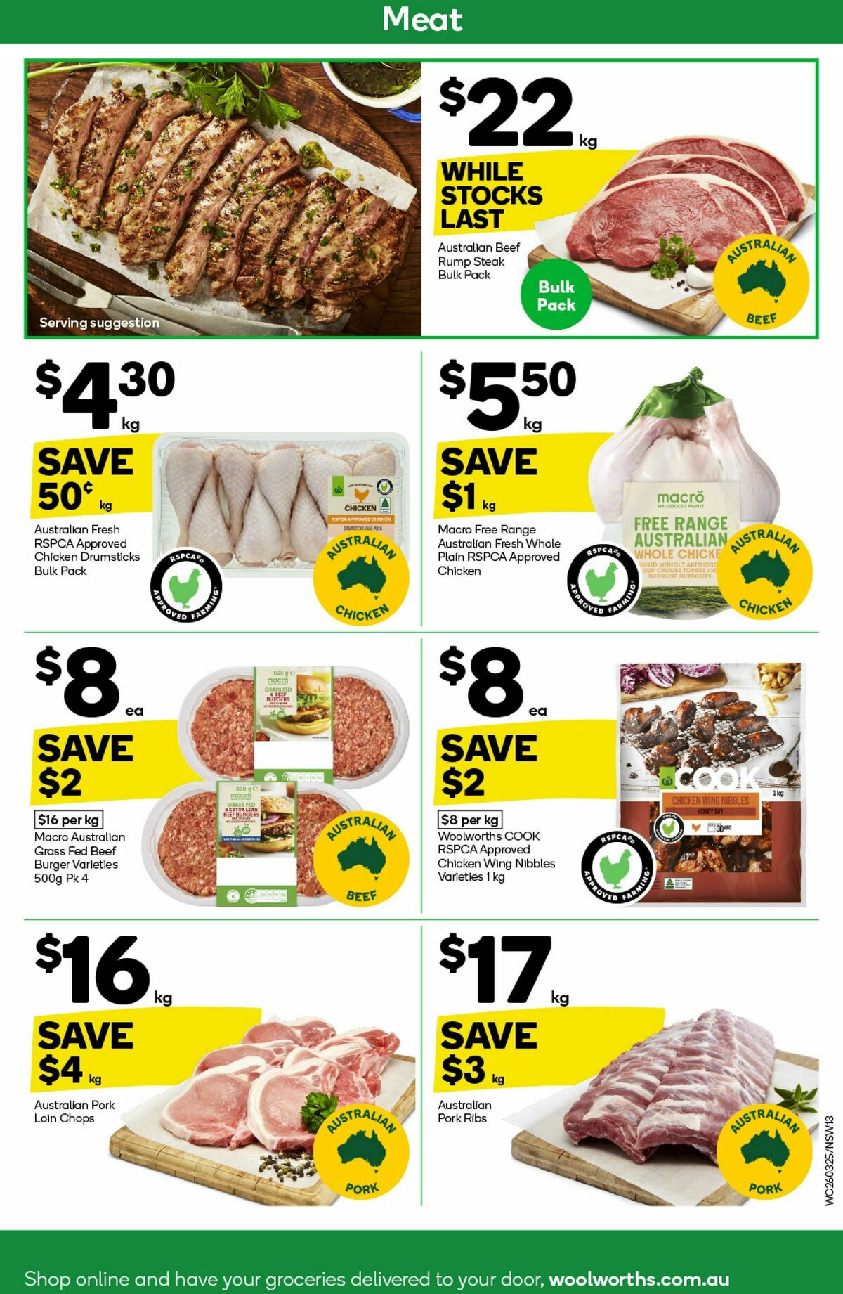 Woolworths Catalogues from 26 March
