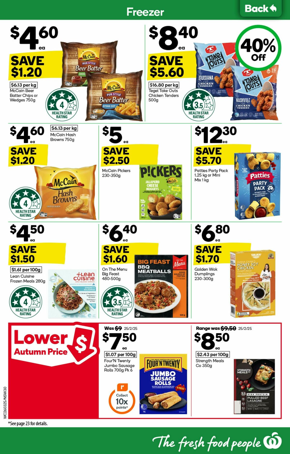 Woolworths Catalogues from 26 March
