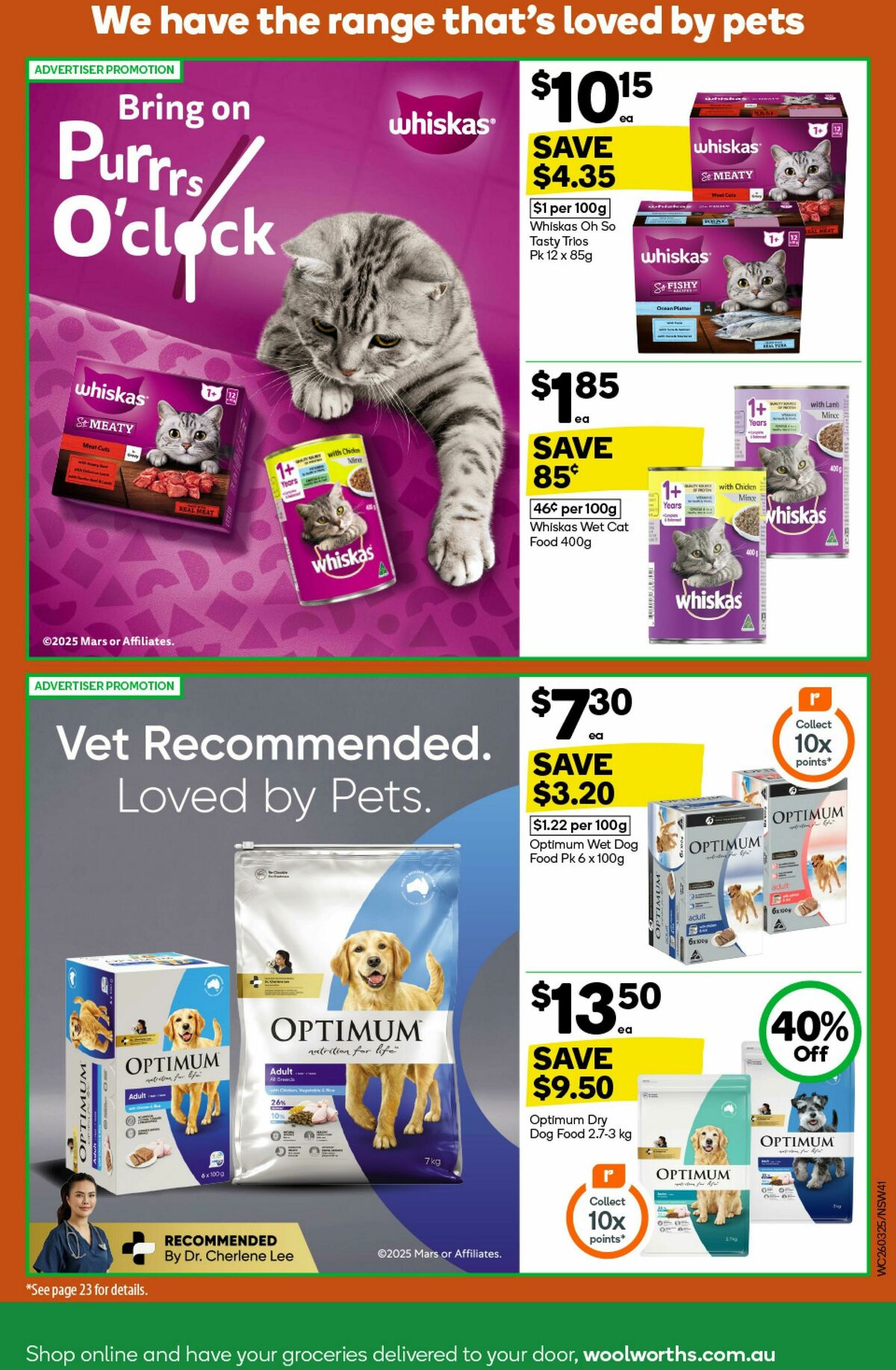 Woolworths Catalogues from 26 March