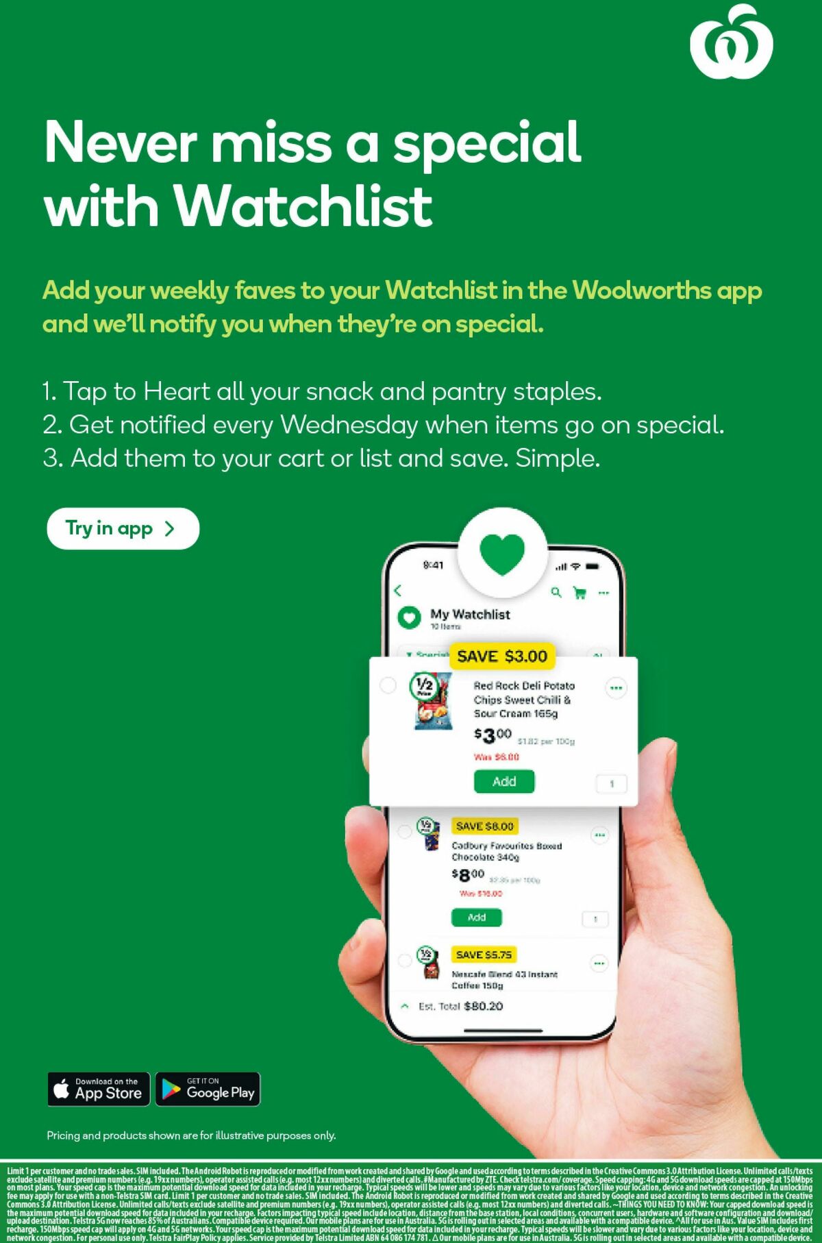 Woolworths Catalogues from 26 March