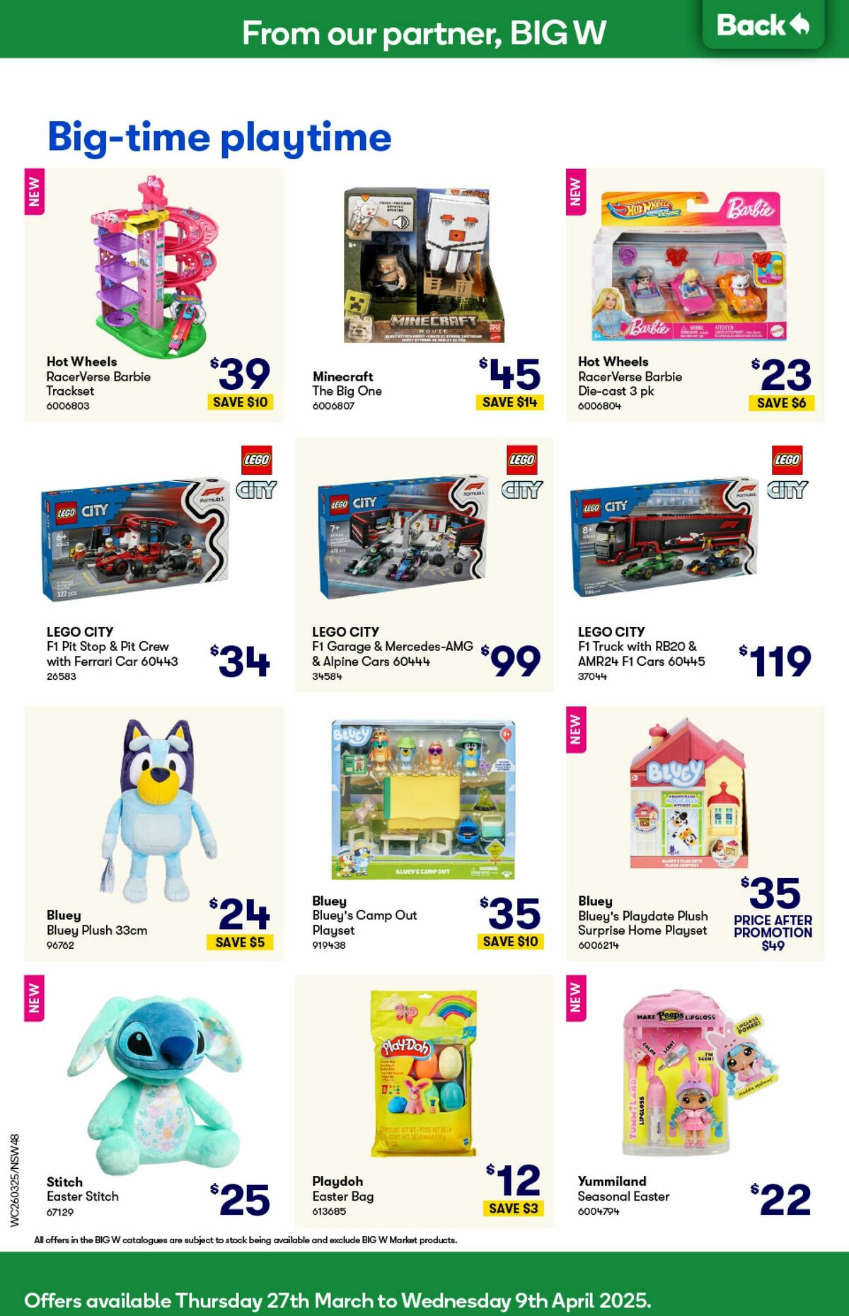 Woolworths Catalogues from 26 March