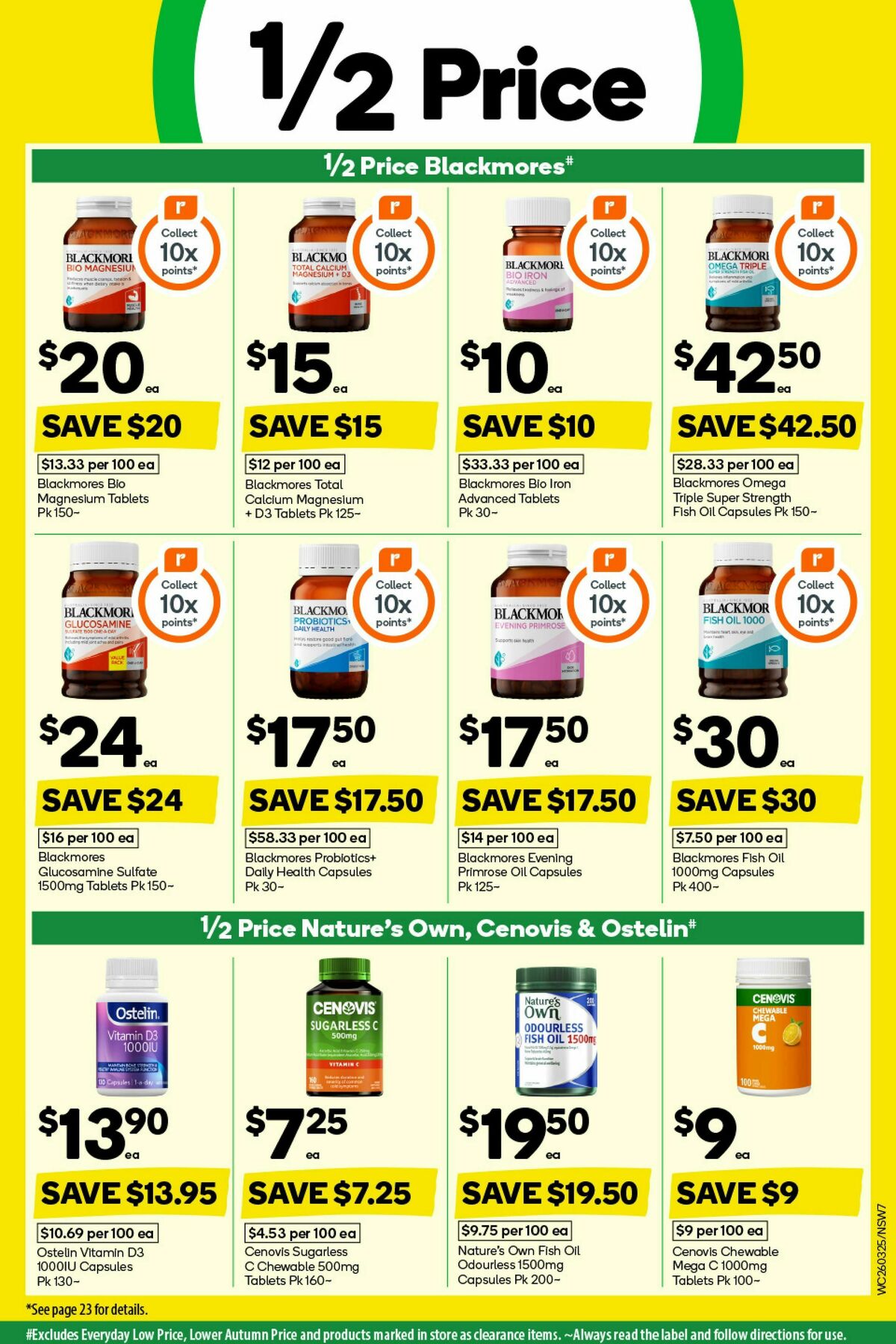 Woolworths Catalogues from 26 March