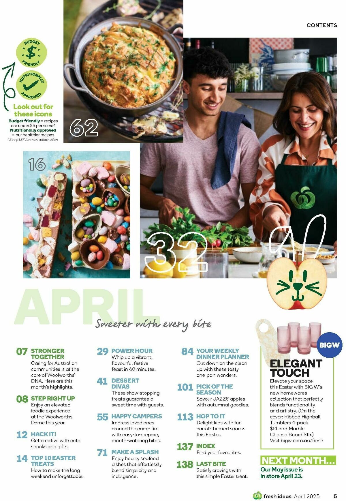 Woolworths Fresh Ideas Magazine April Catalogues from 1 April