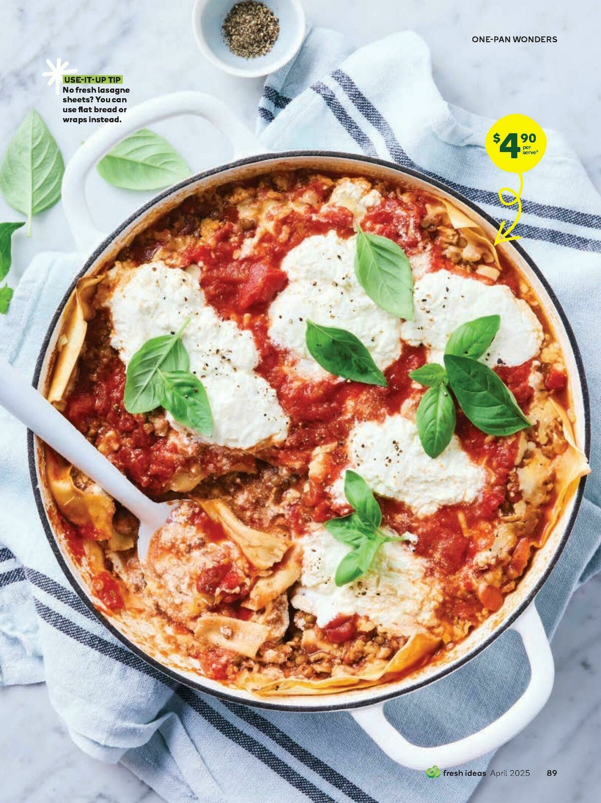 Woolworths Fresh Ideas Magazine April Catalogues from 1 April