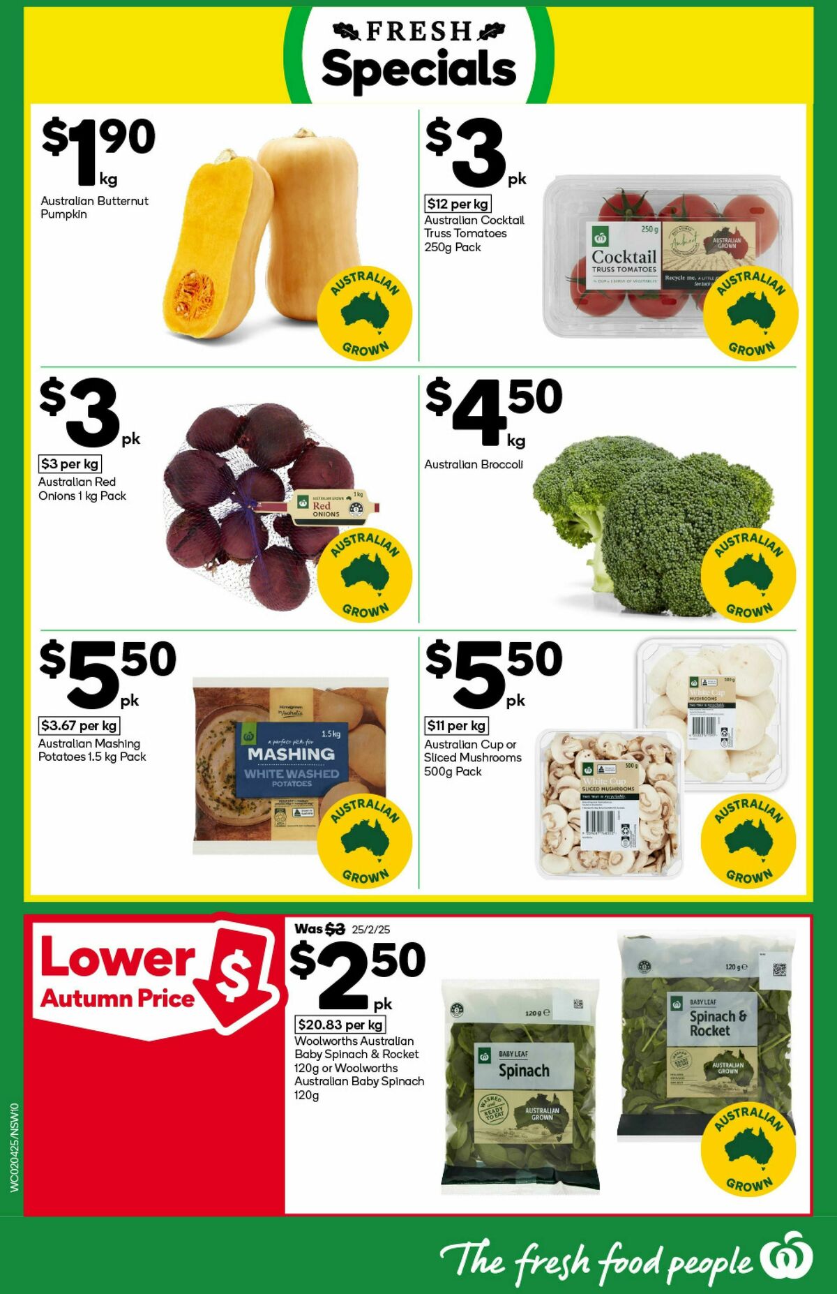 Woolworths Catalogues from 2 April