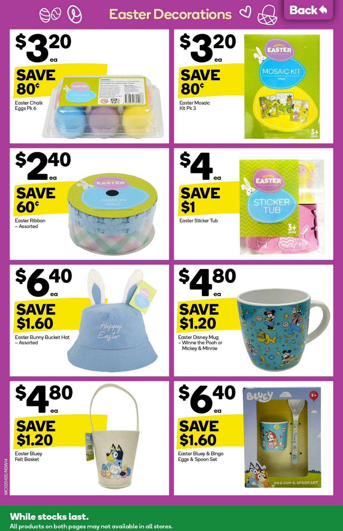 Woolworths Catalogues from 2 April