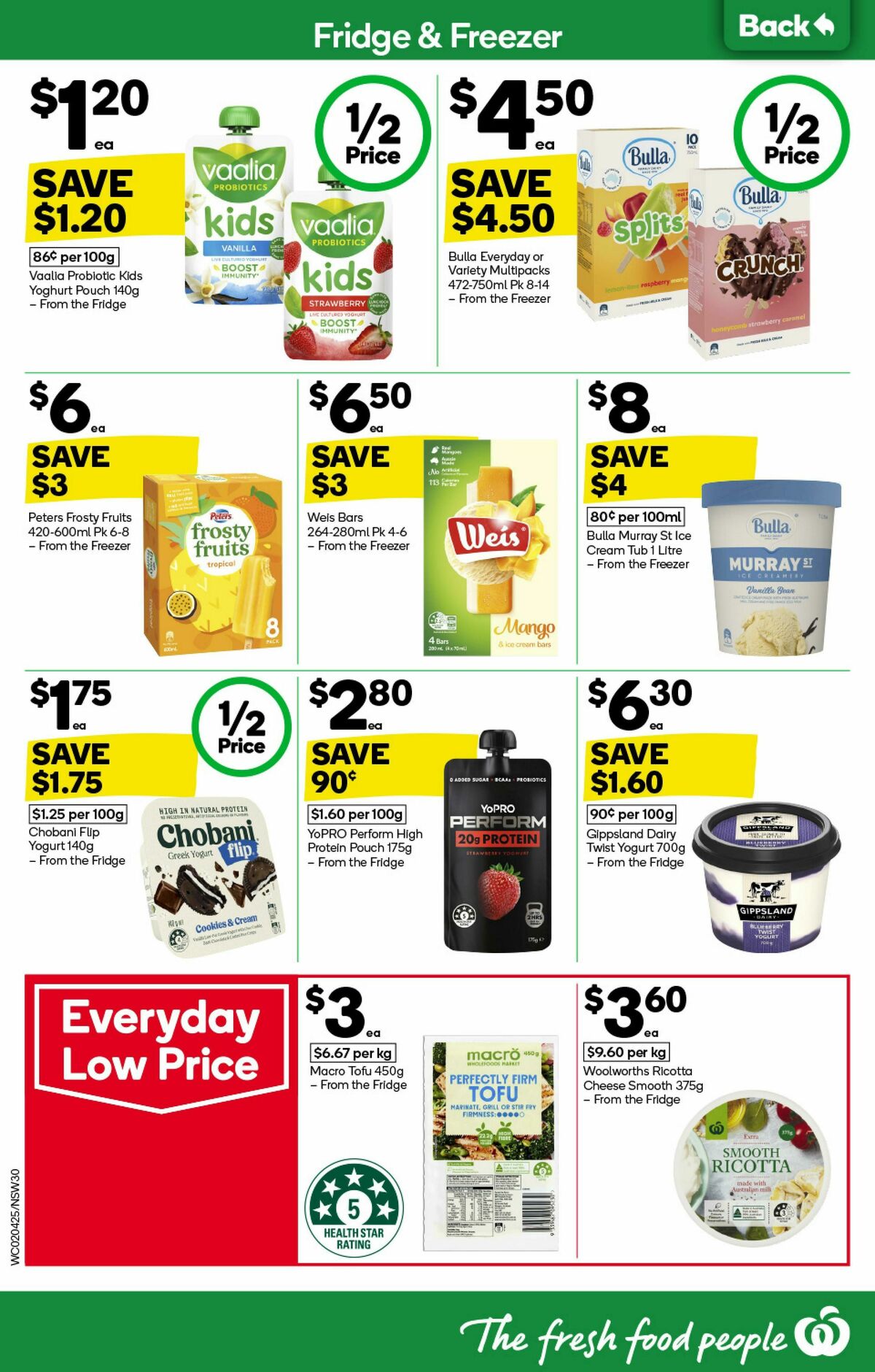 Woolworths Catalogues from 2 April