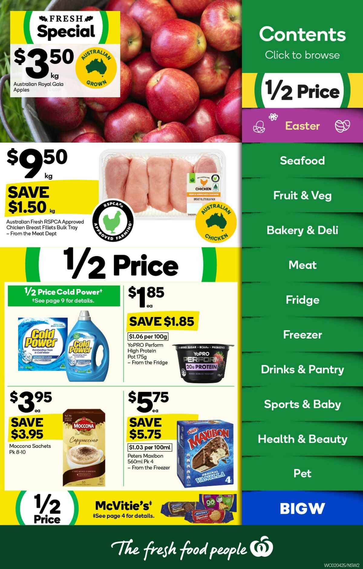 Woolworths Catalogues from 9 April