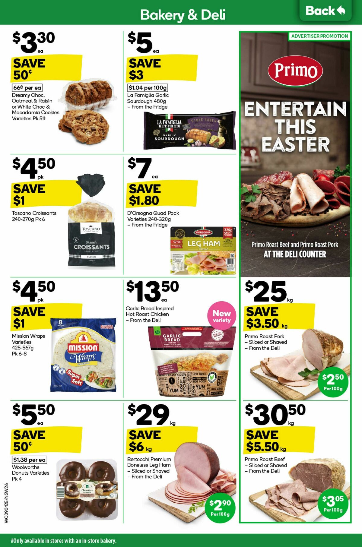 Woolworths Catalogues from 9 April