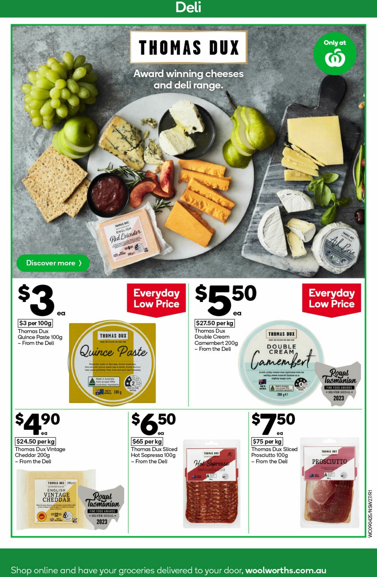 Woolworths Catalogues from 9 April