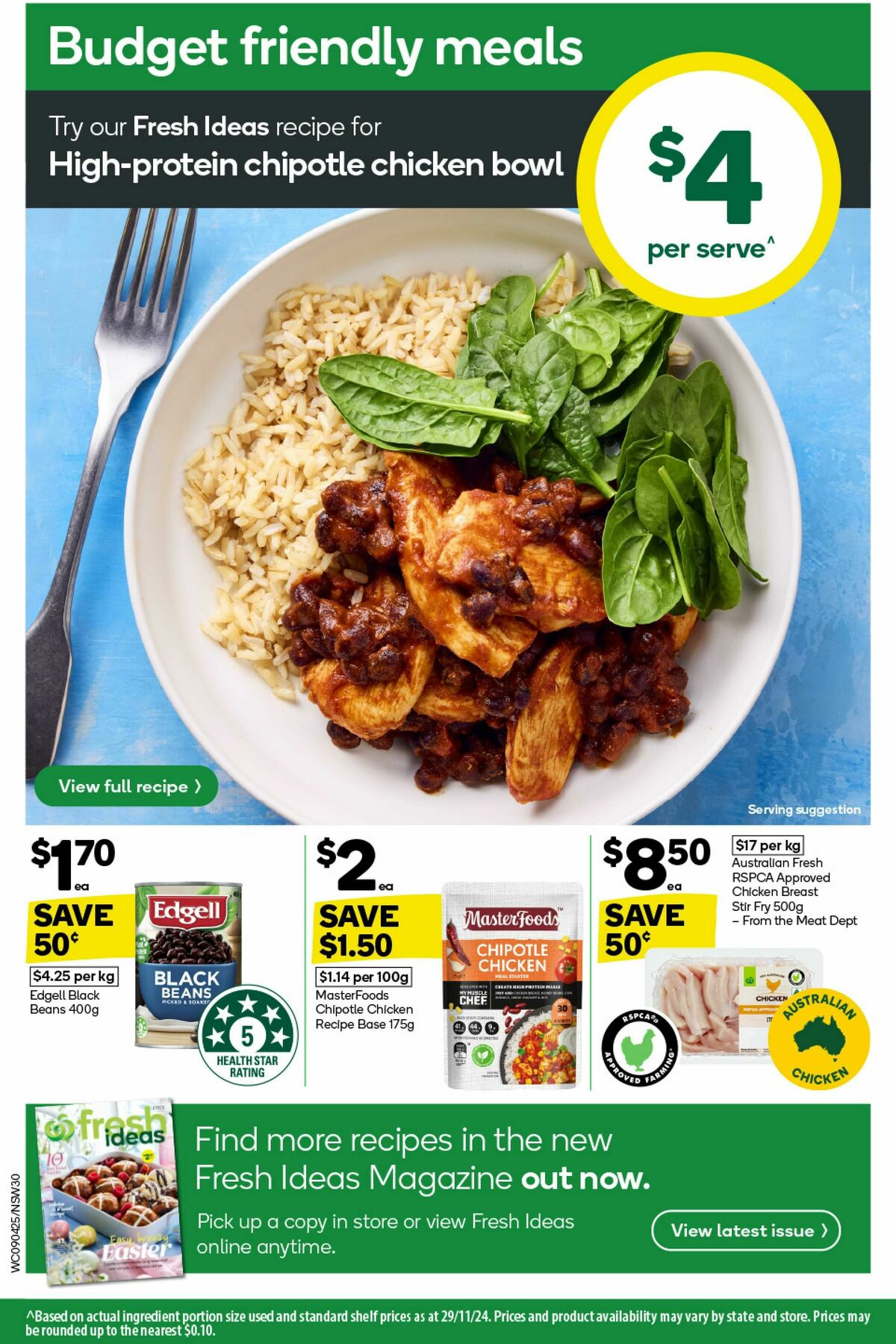 Woolworths Catalogues from 9 April