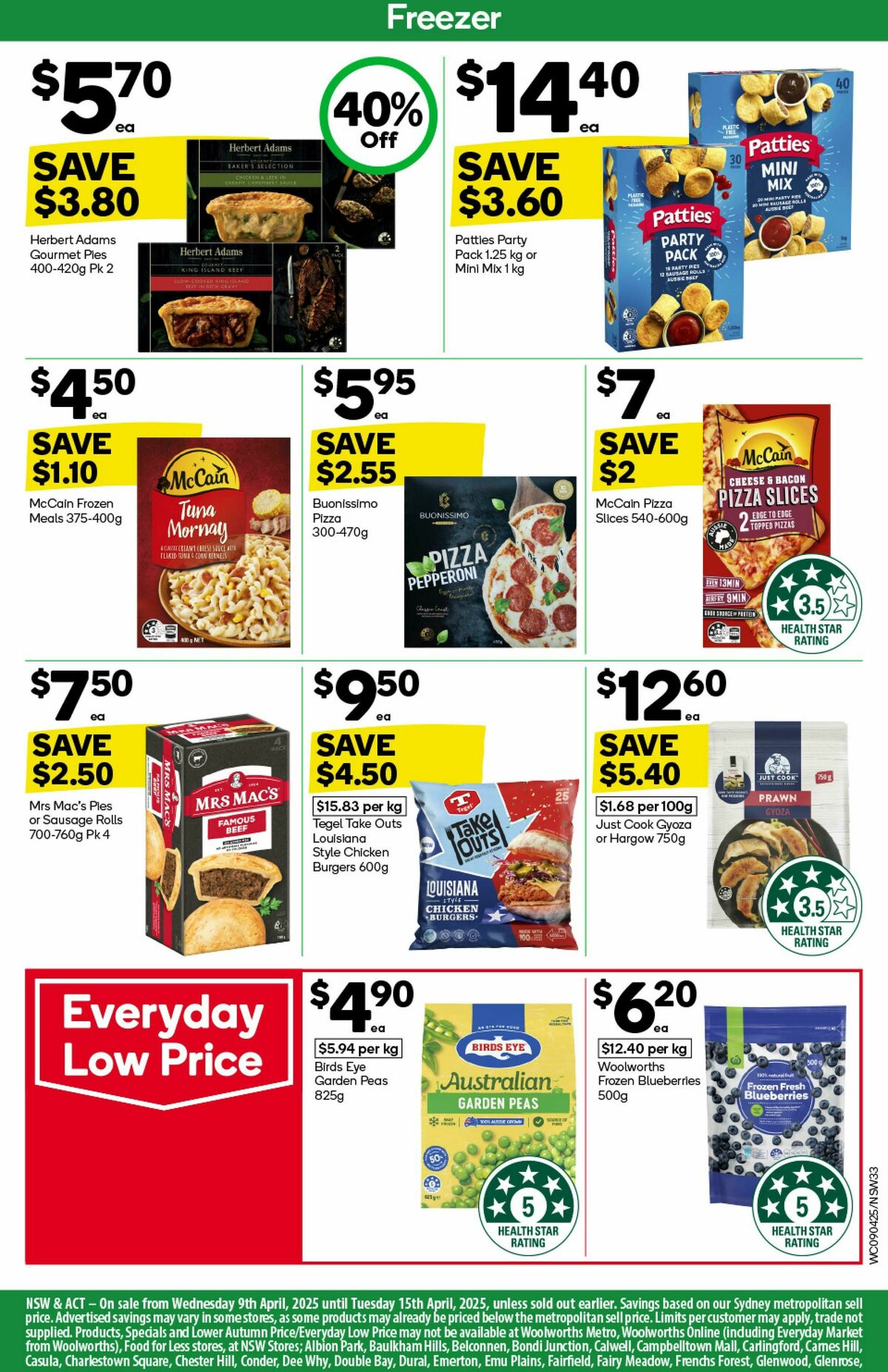 Woolworths Catalogues from 9 April