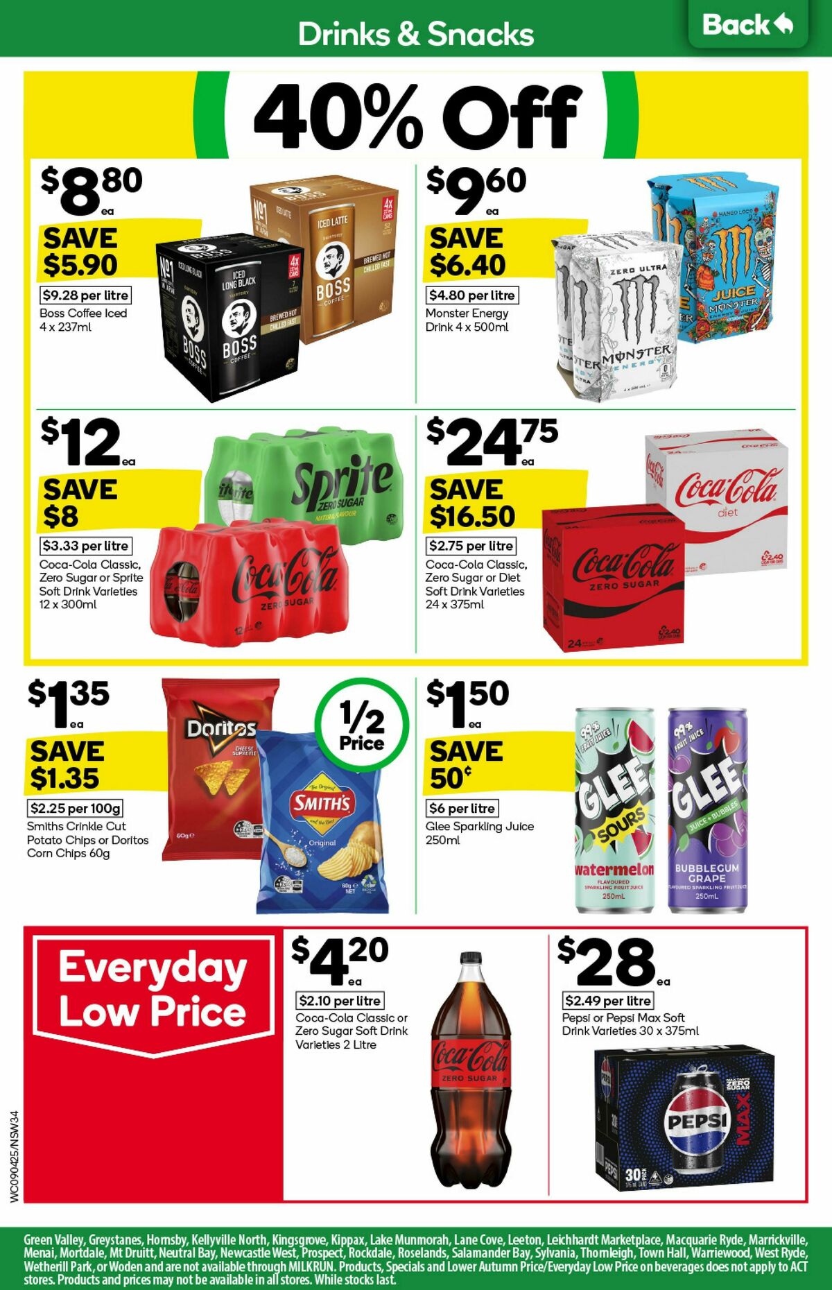 Woolworths Catalogues from 9 April