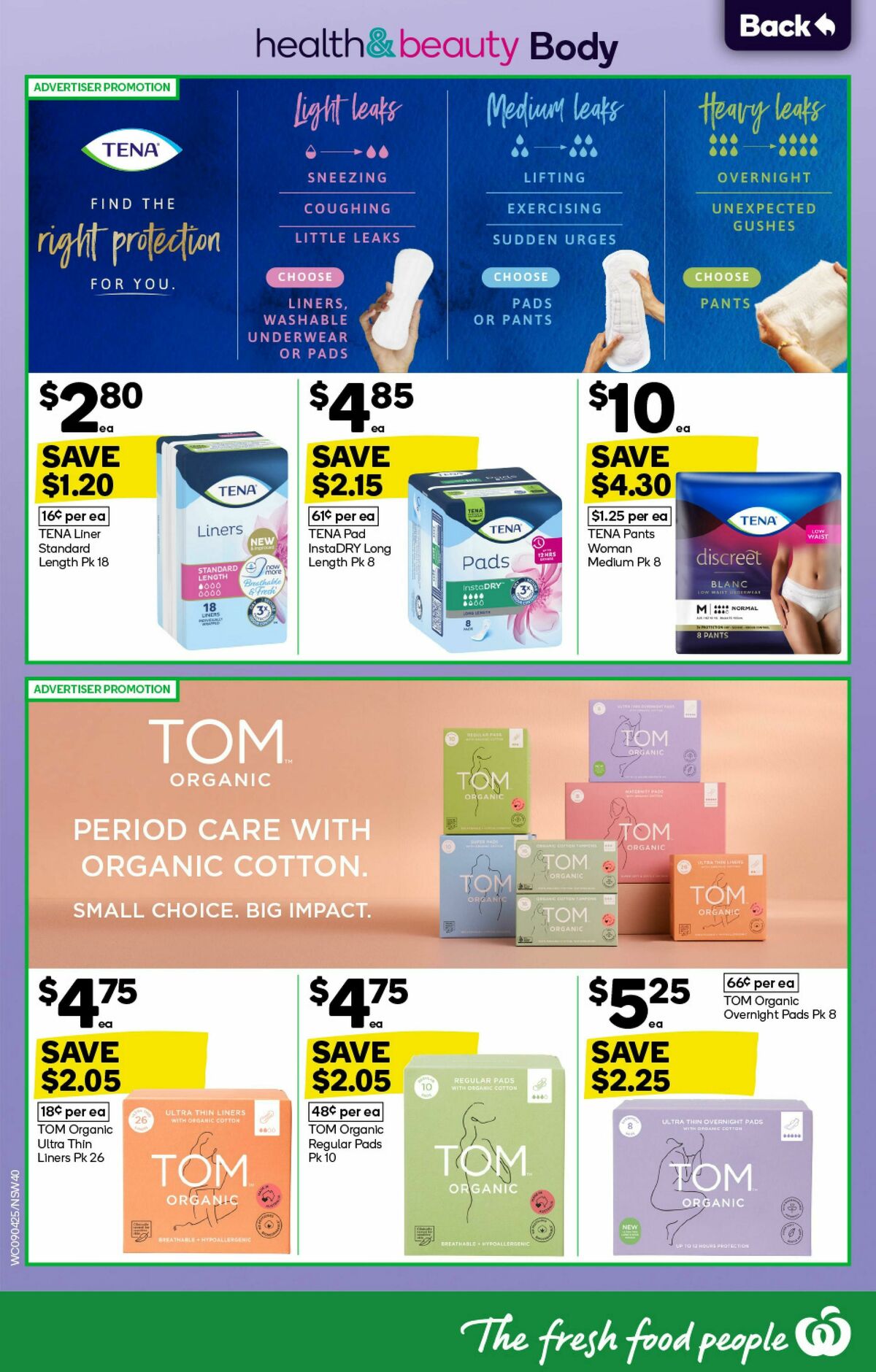 Woolworths Catalogues from 9 April