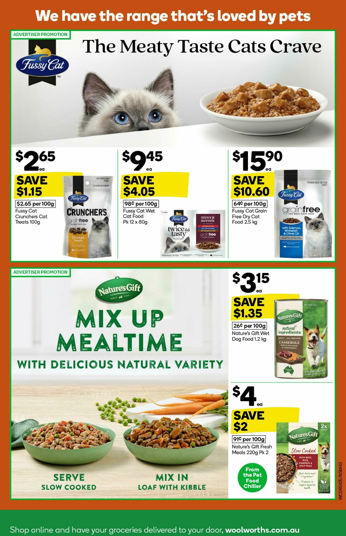 Woolworths Catalogues from 9 April