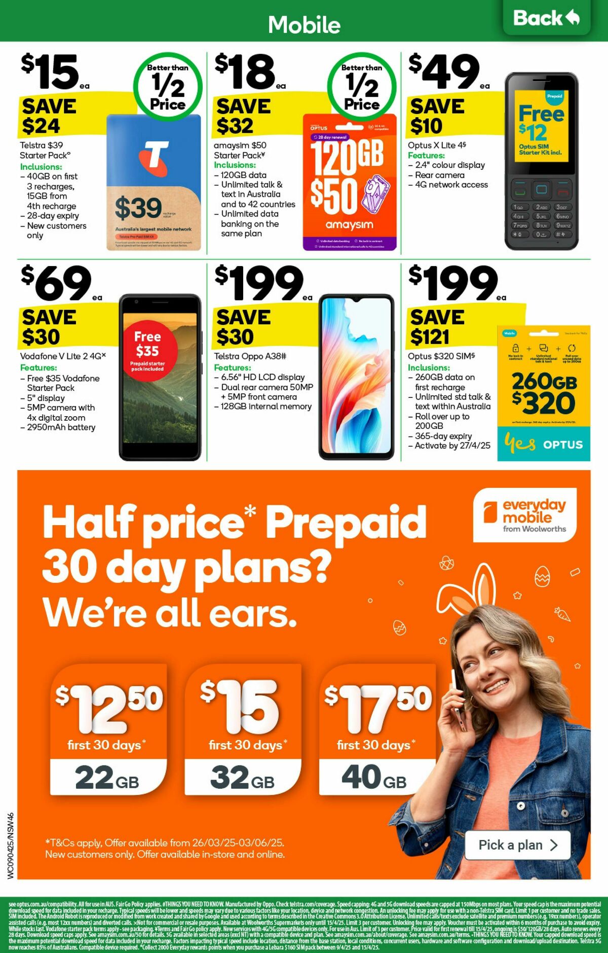 Woolworths Catalogues from 9 April