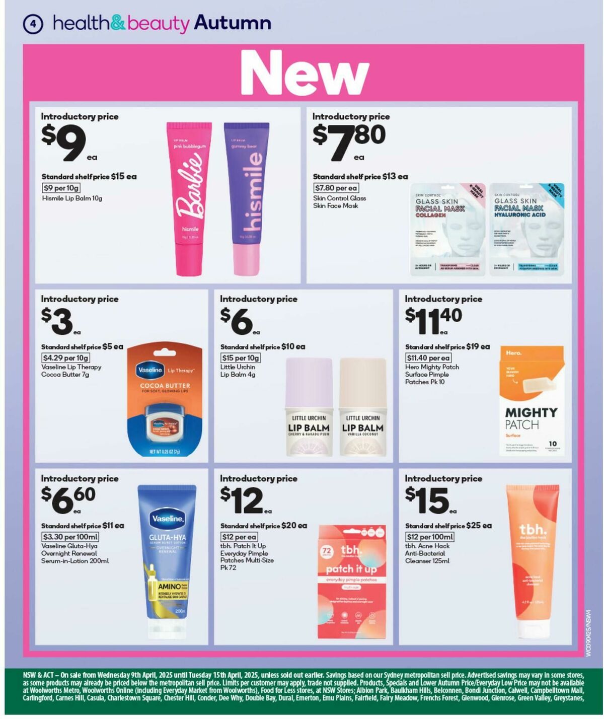 Woolworths Autumn Health & Beauty Catalogue Catalogues from 9 April