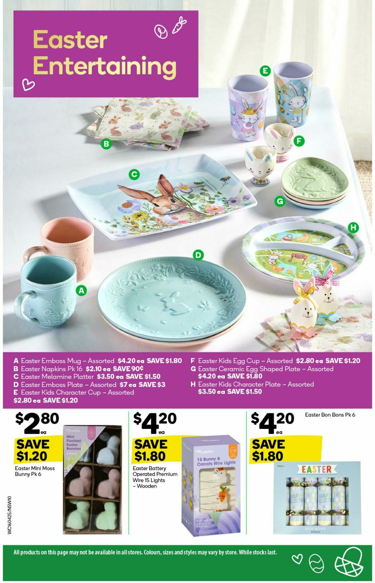 Woolworths Catalogues from 16 April