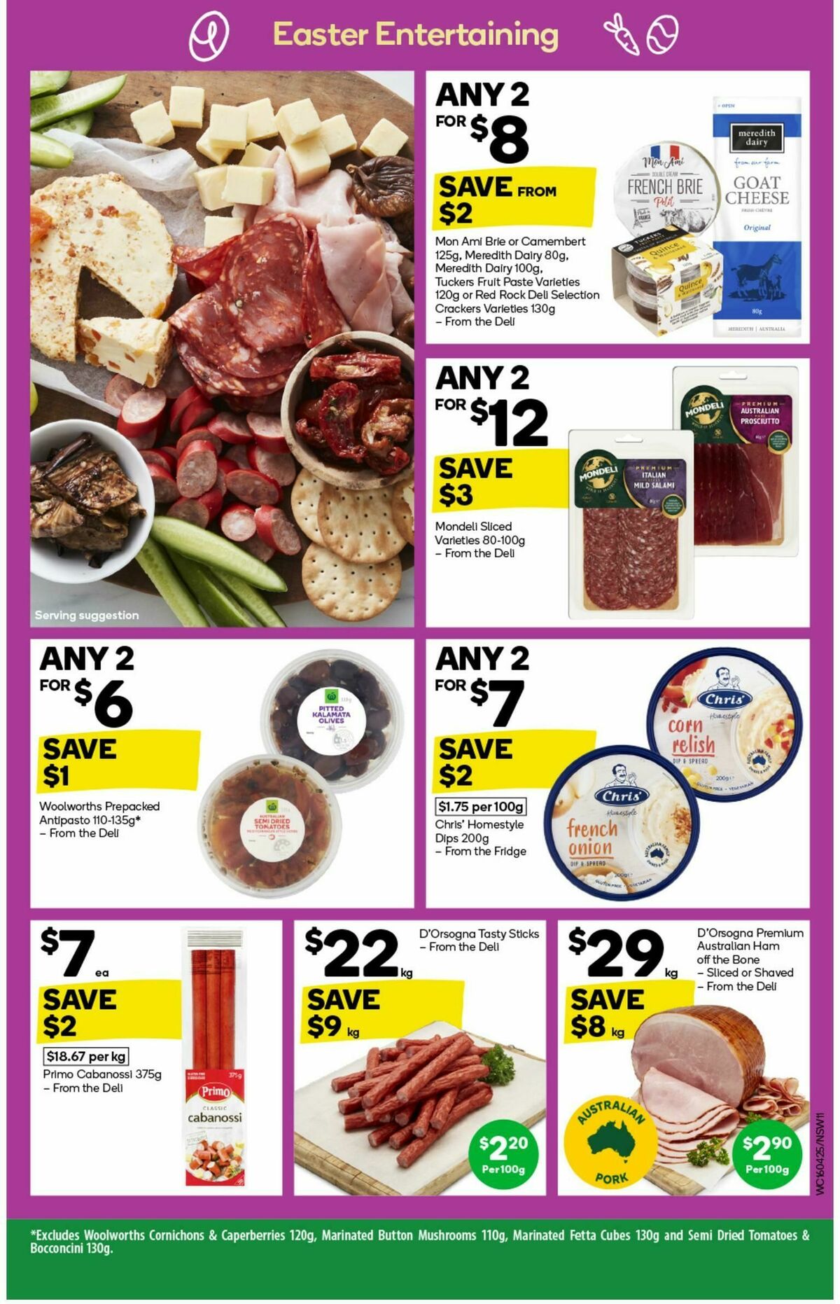 Woolworths Catalogues from 16 April