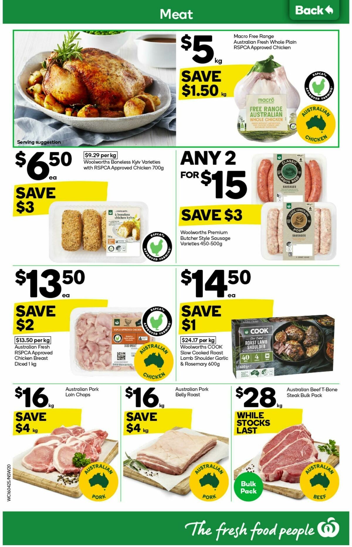 Woolworths Catalogues from 16 April