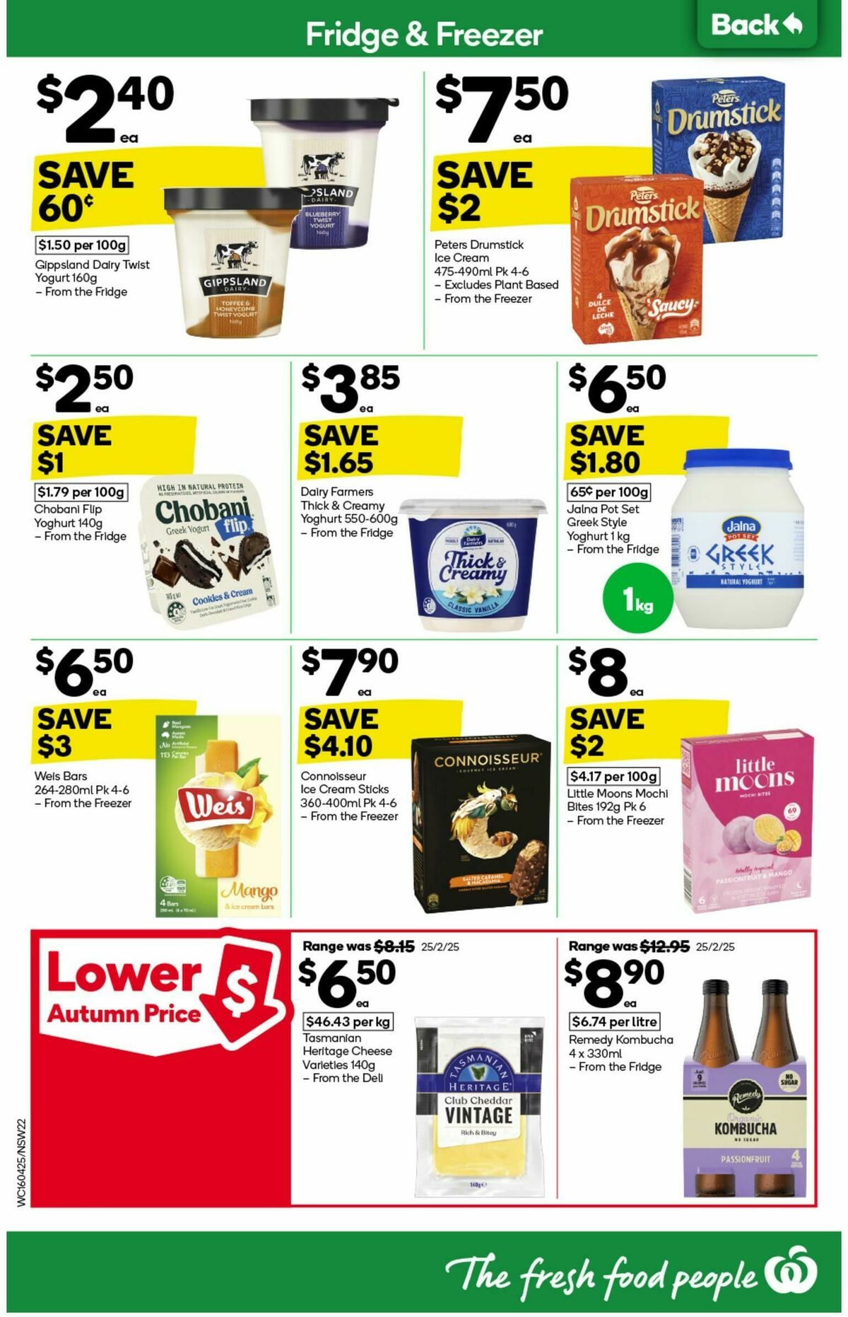 Woolworths Catalogues from 16 April