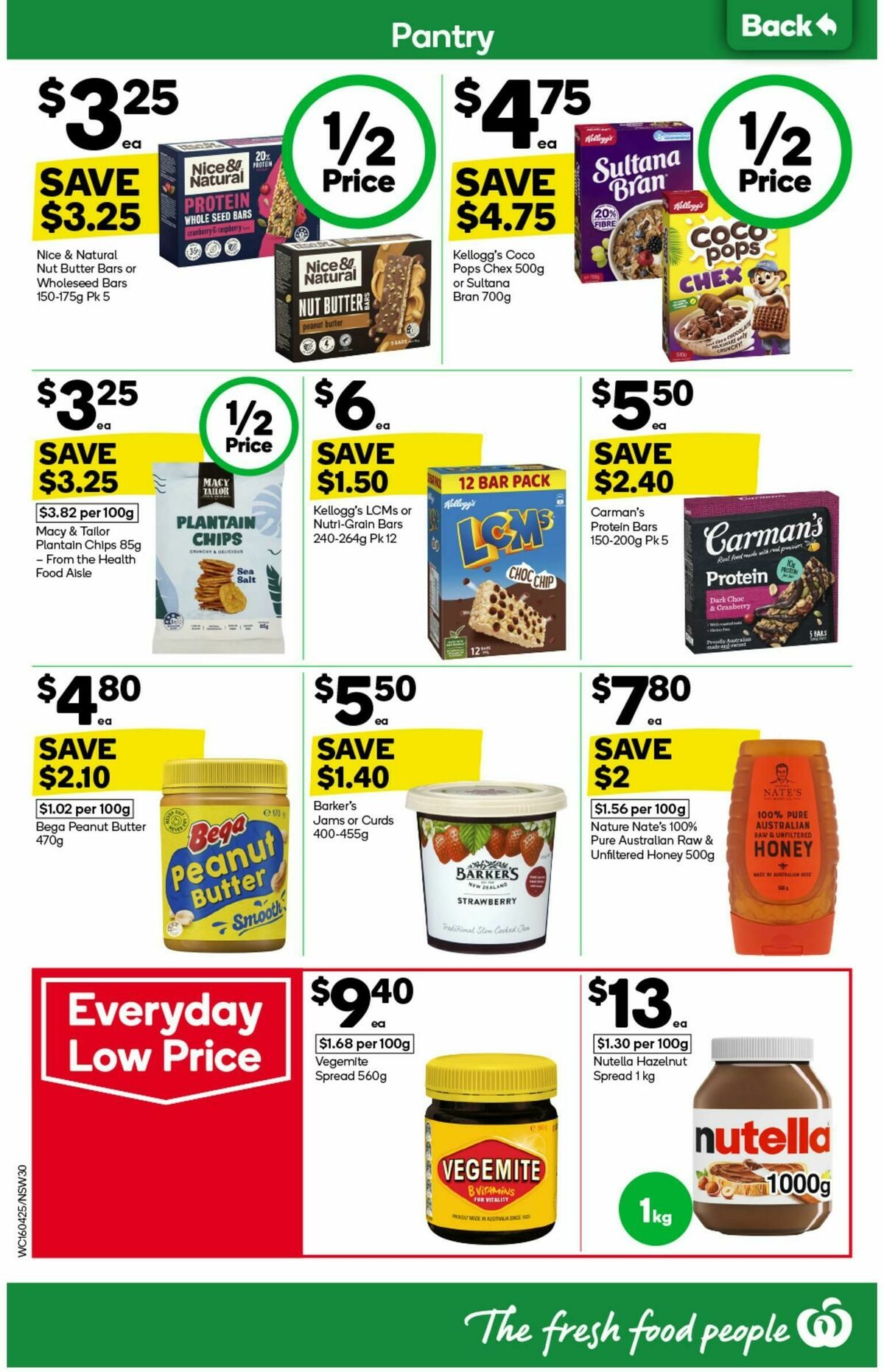 Woolworths Catalogues from 16 April