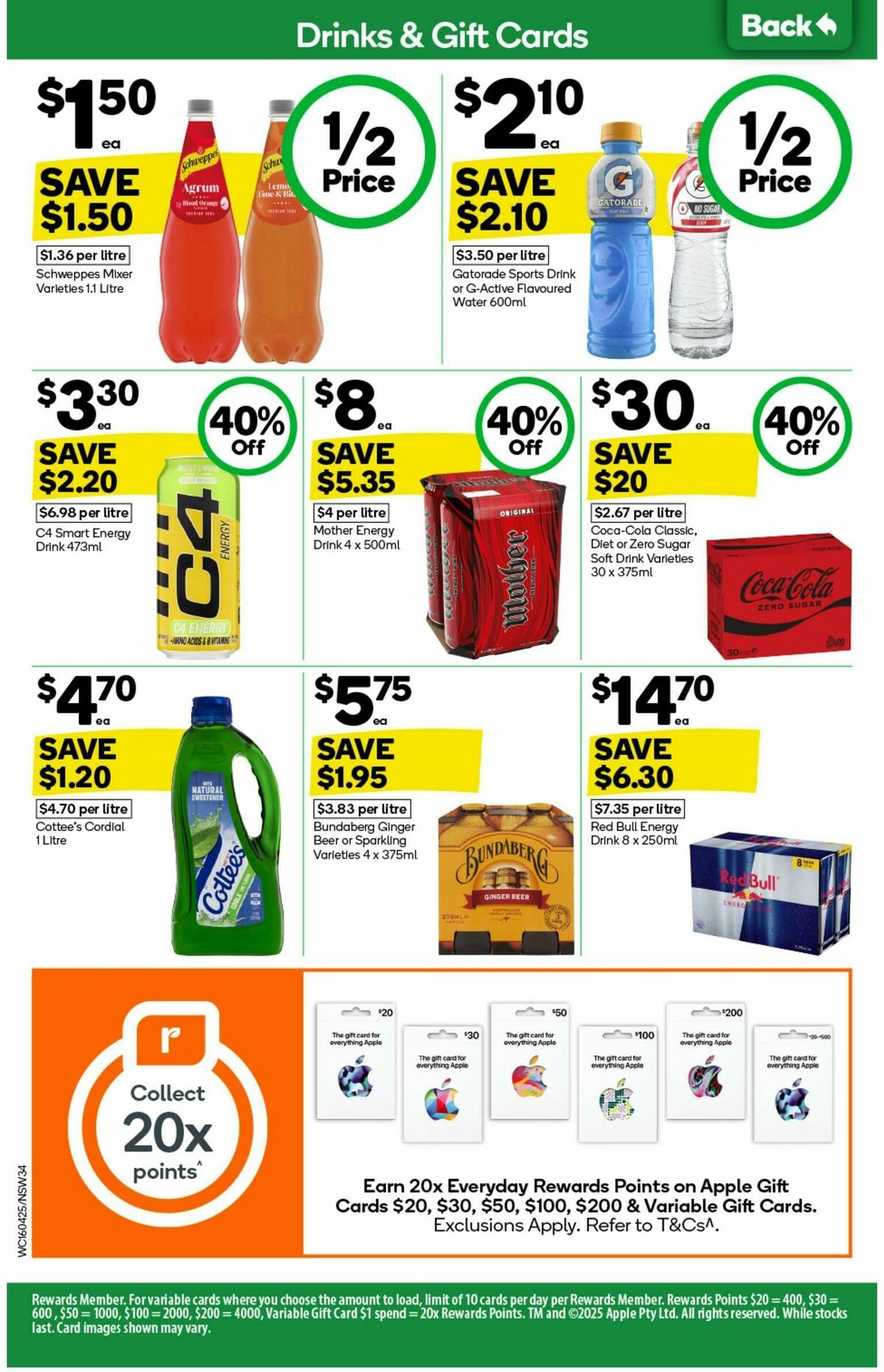 Woolworths Catalogues from 16 April
