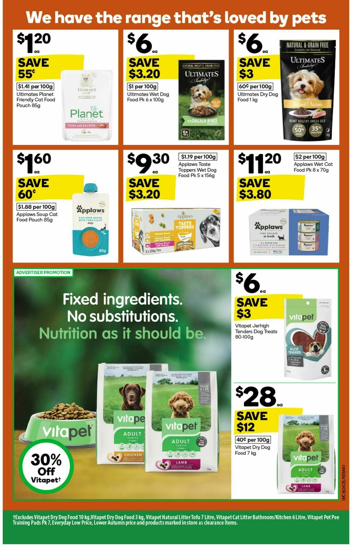 Woolworths Catalogues from 16 April