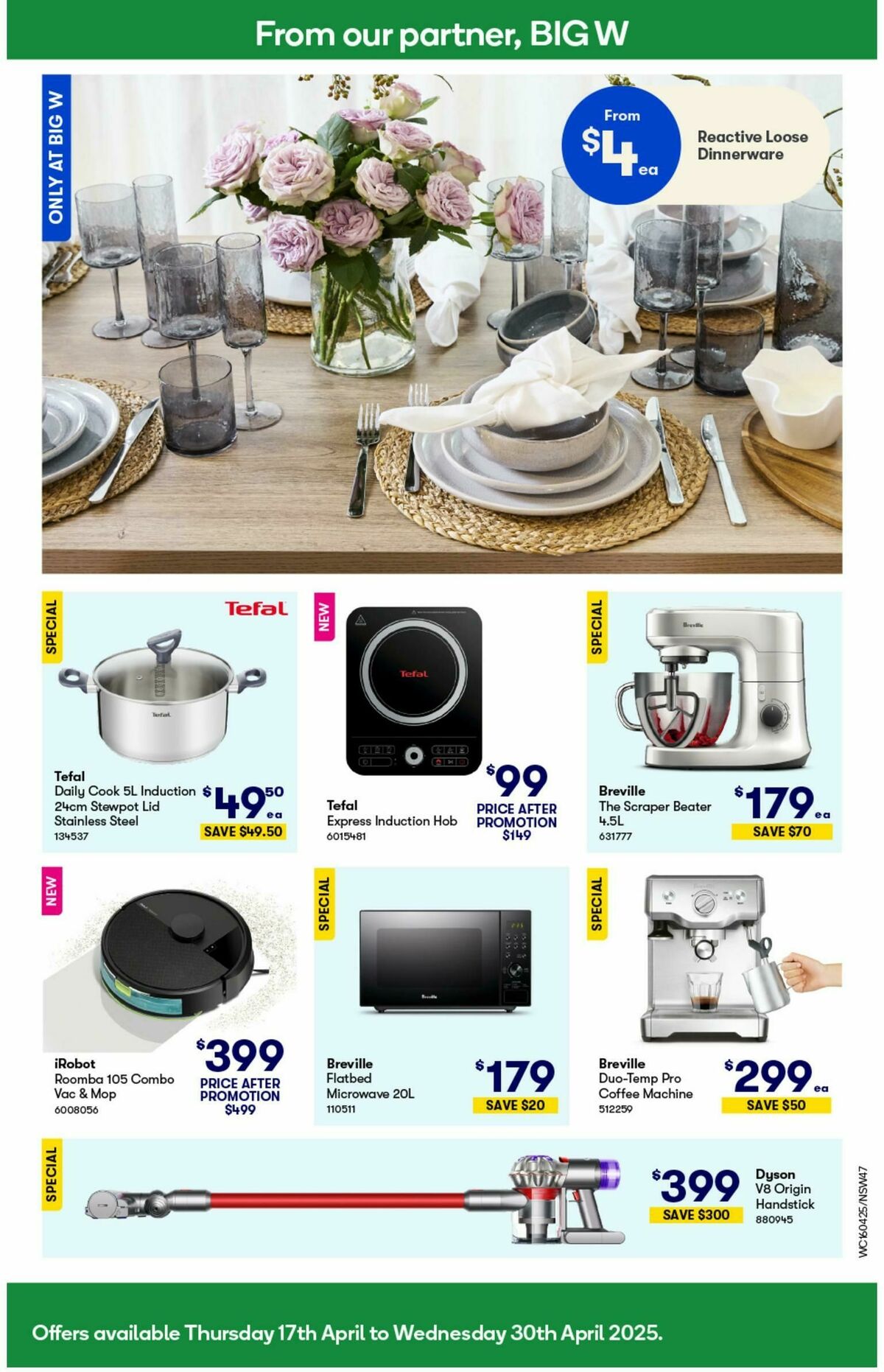 Woolworths Catalogues from 16 April