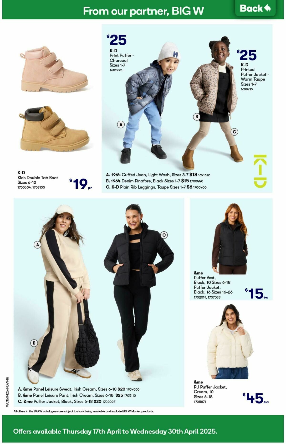 Woolworths Catalogues from 16 April