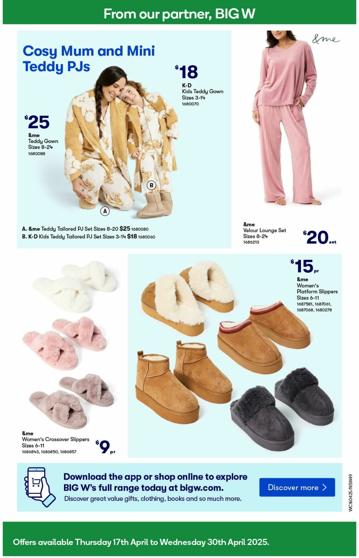 Woolworths Catalogues from 16 April