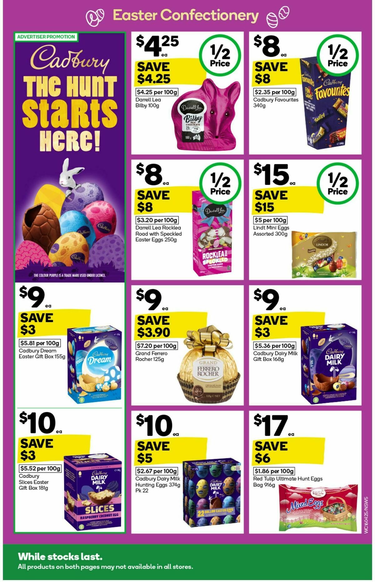 Woolworths Catalogues from 16 April