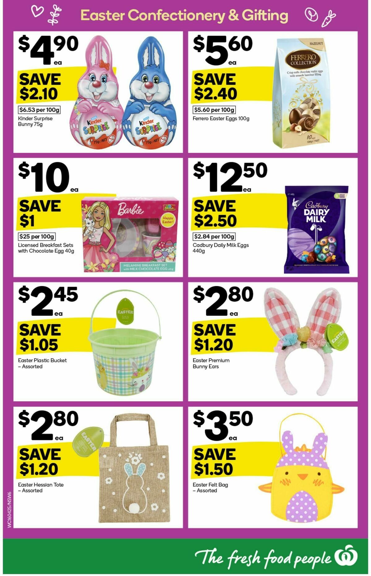 Woolworths Catalogues from 16 April