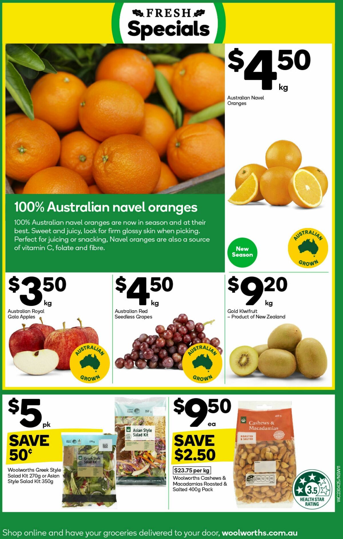 Woolworths Catalogues from 23 April