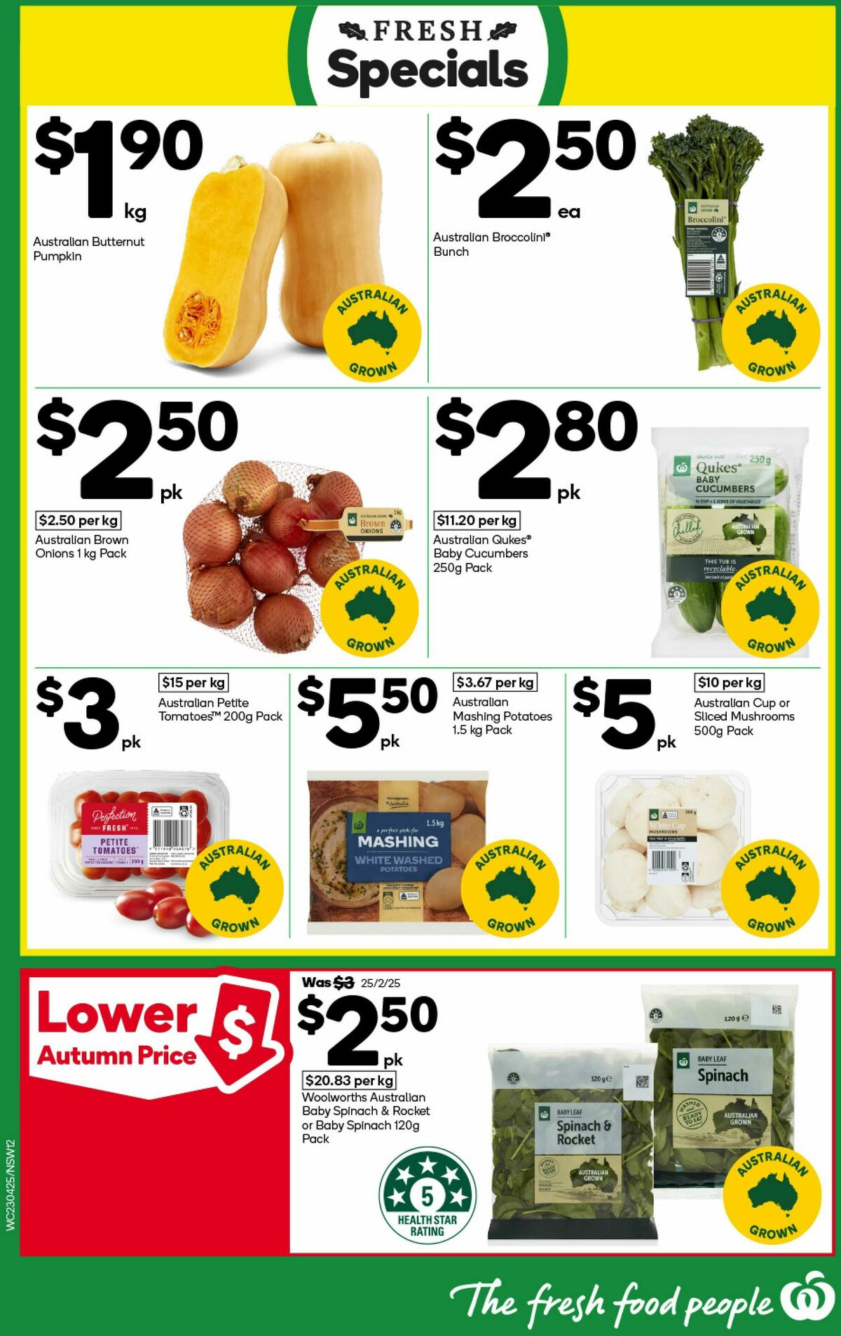 Woolworths Catalogues from 23 April