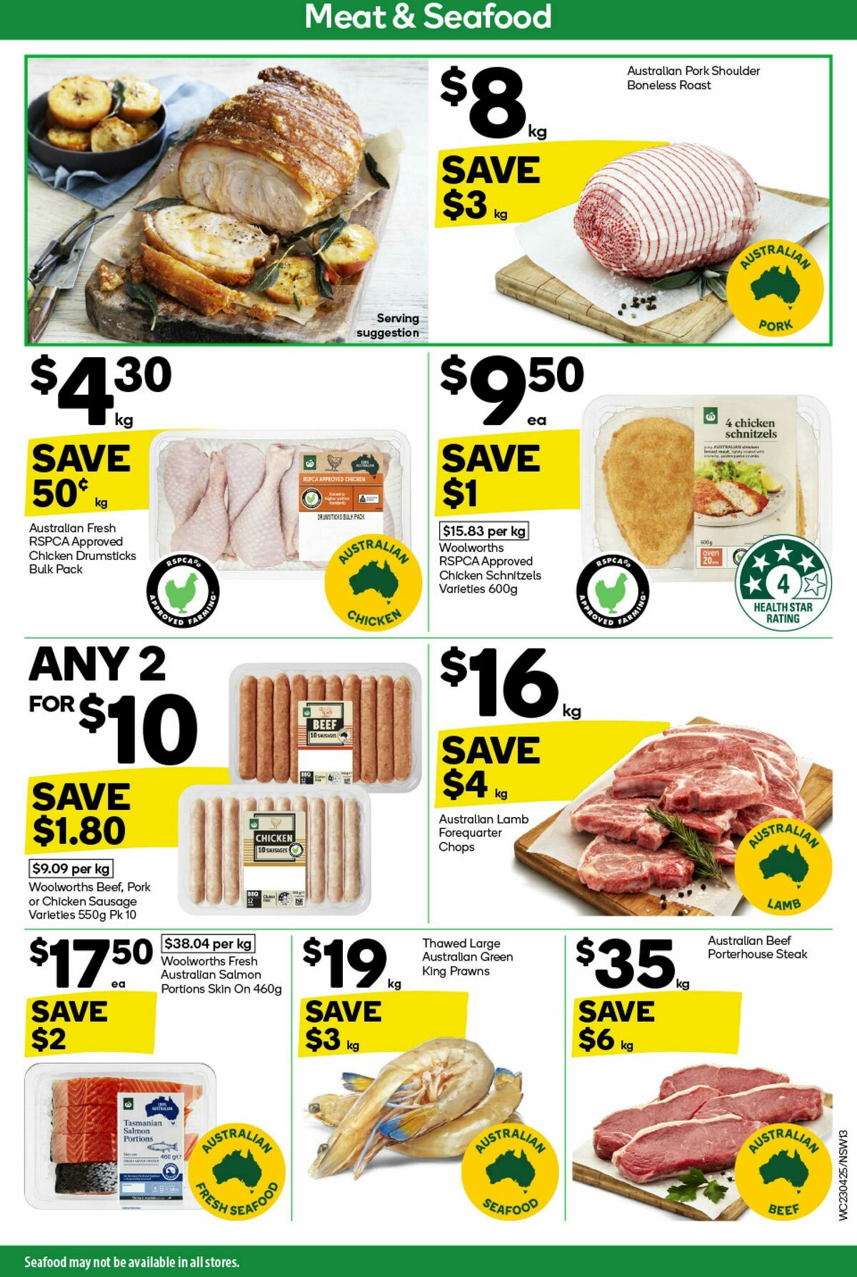 Woolworths Catalogues from 23 April