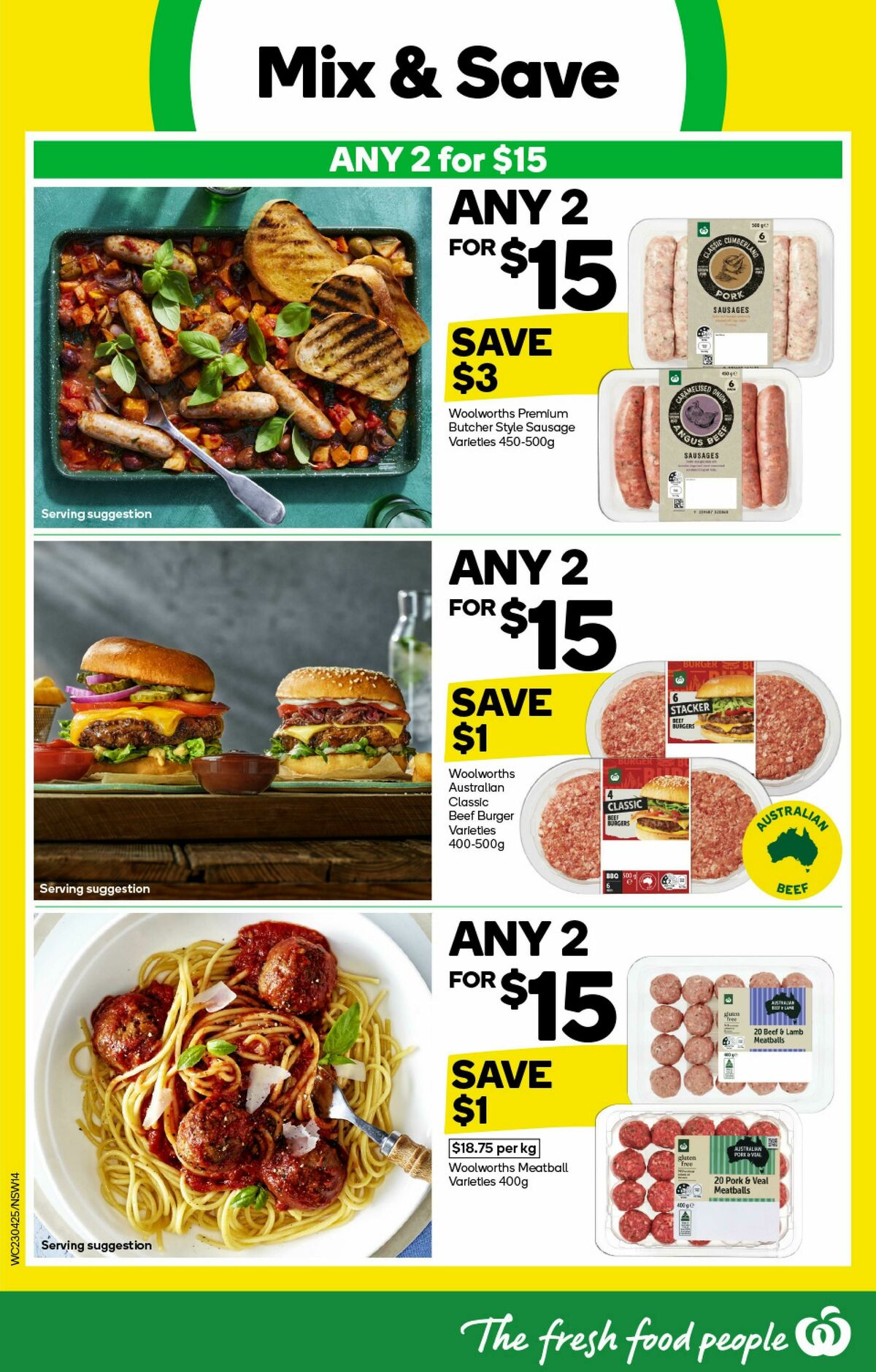 Woolworths Catalogues from 23 April