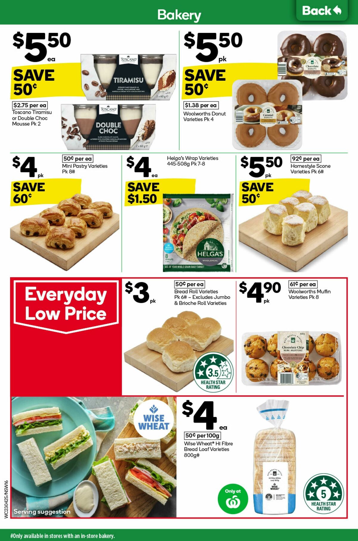 Woolworths Catalogues from 23 April