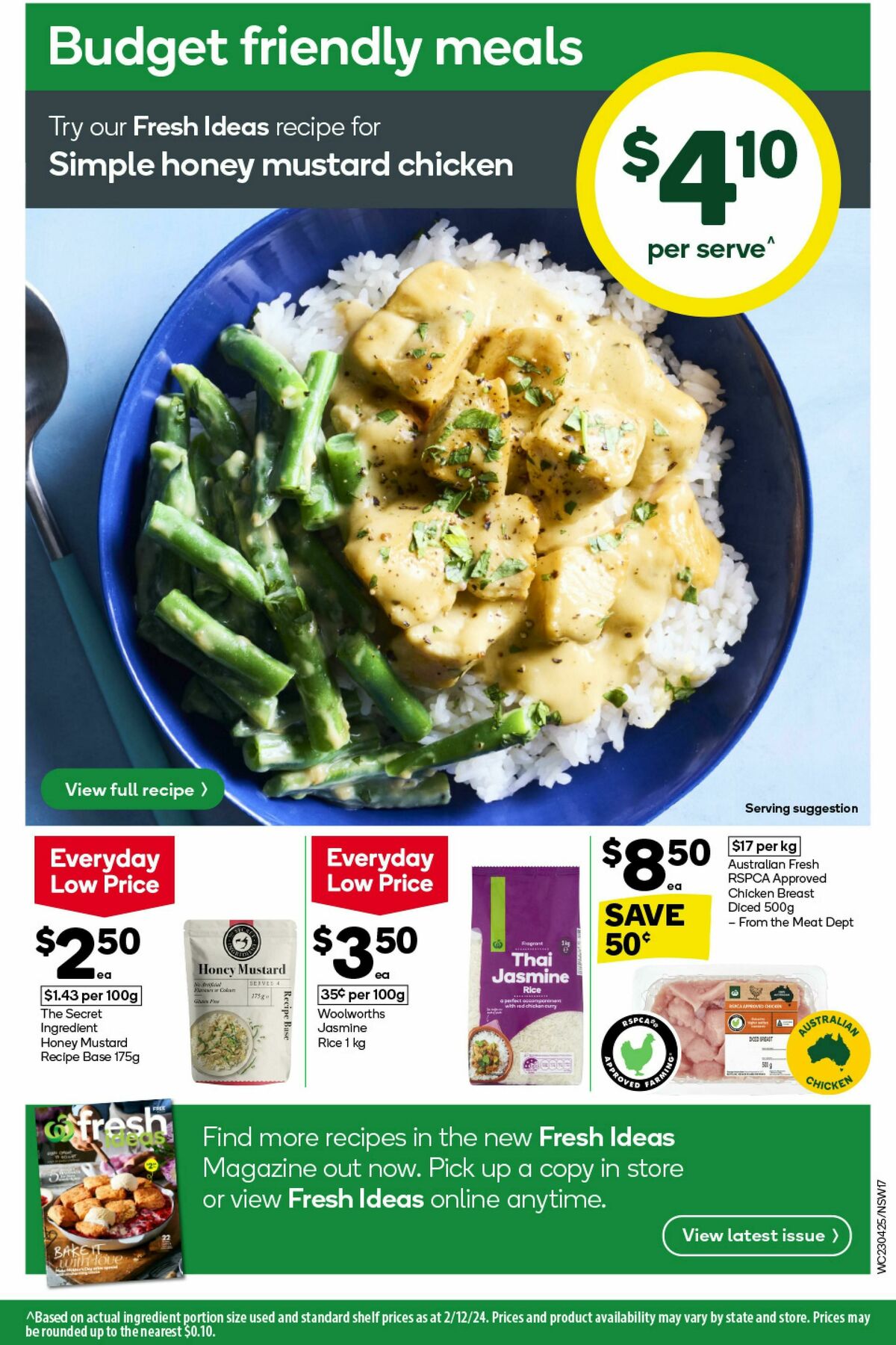 Woolworths Catalogues from 23 April