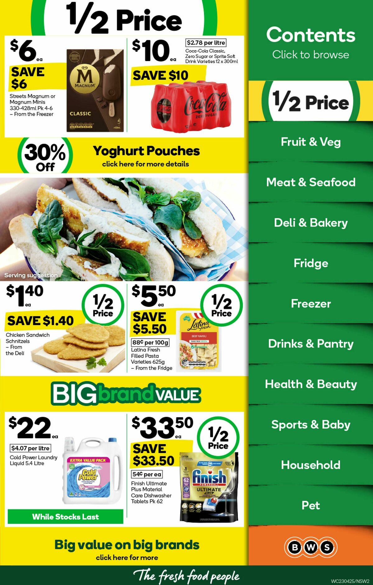 Woolworths Catalogues from 23 April