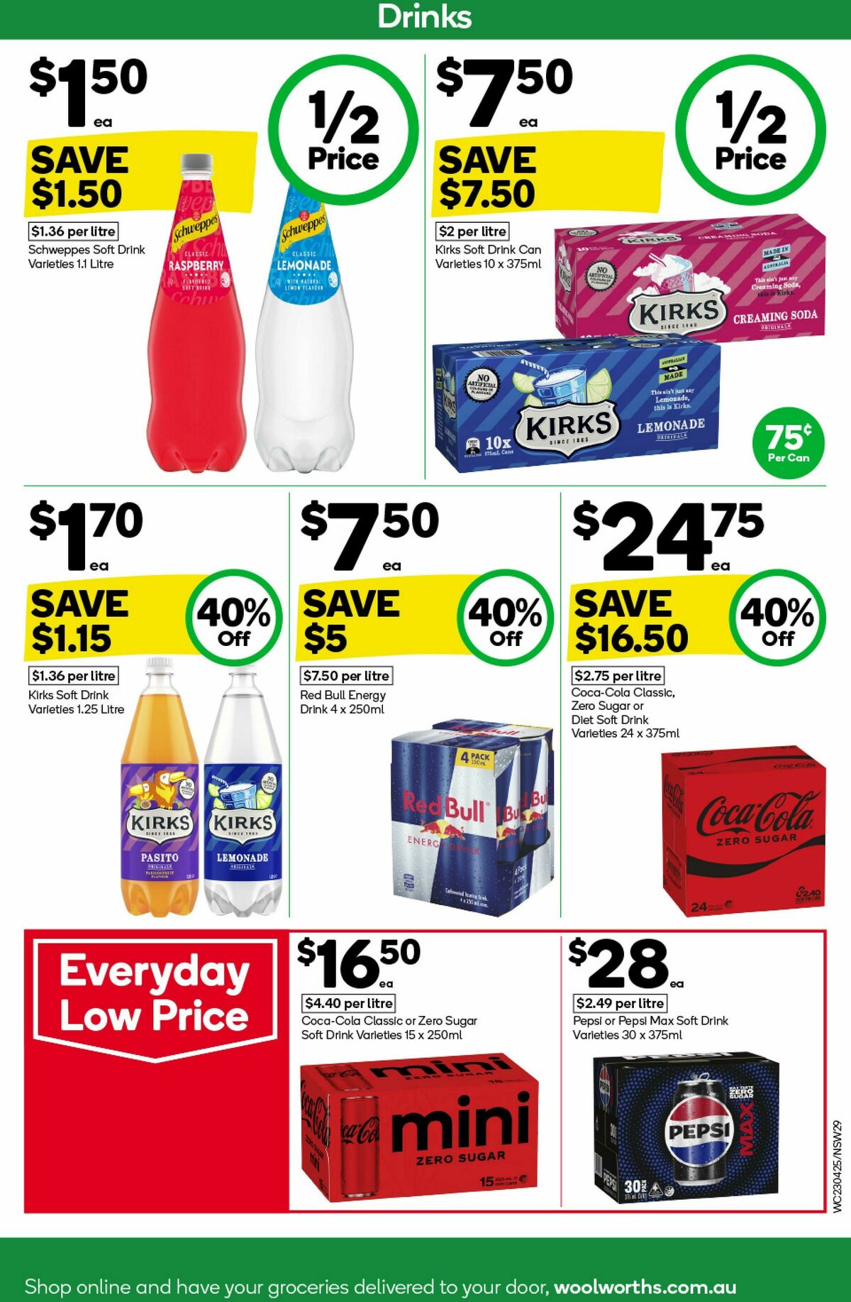 Woolworths Catalogues from 23 April