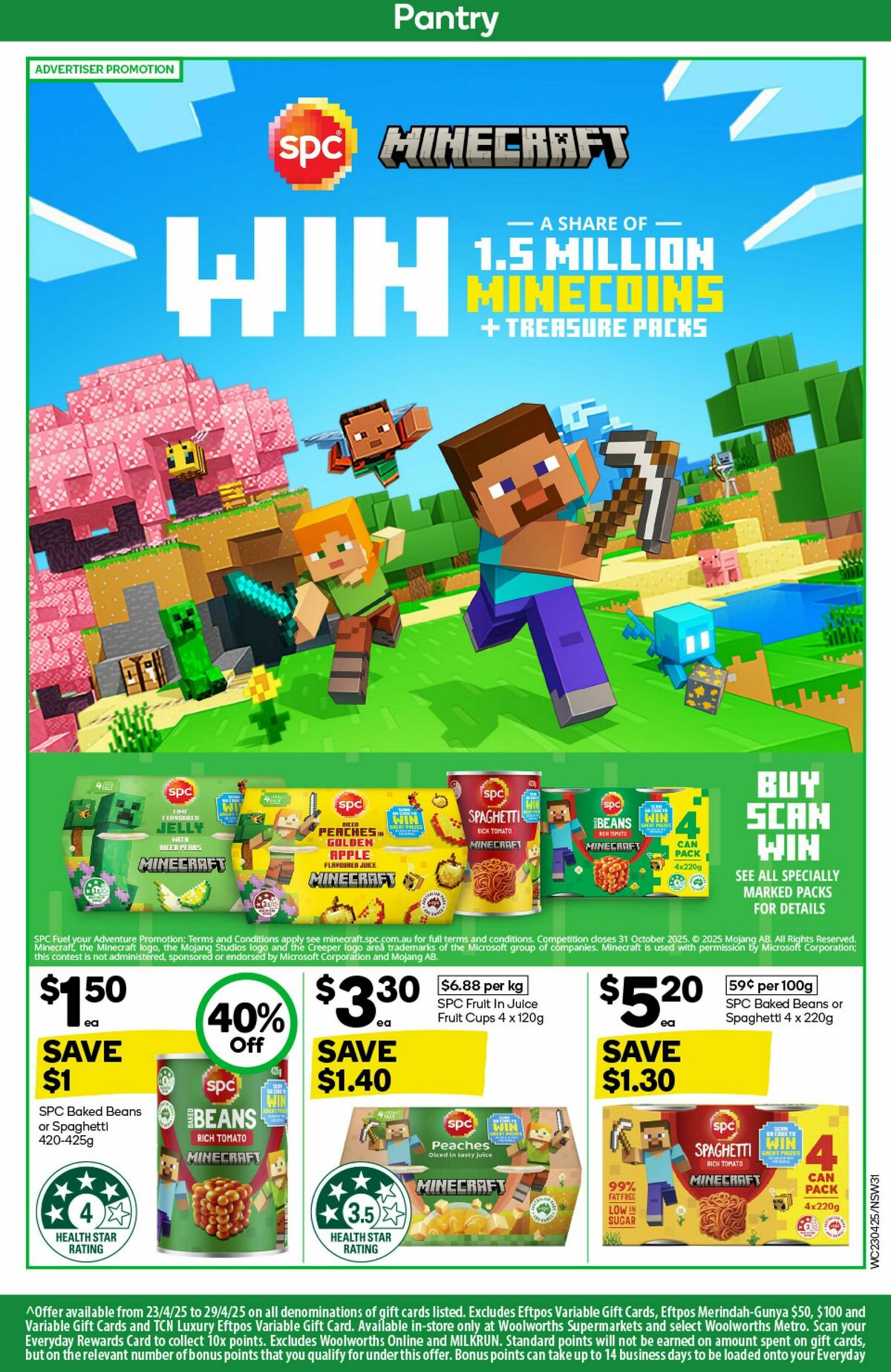 Woolworths Catalogues from 23 April