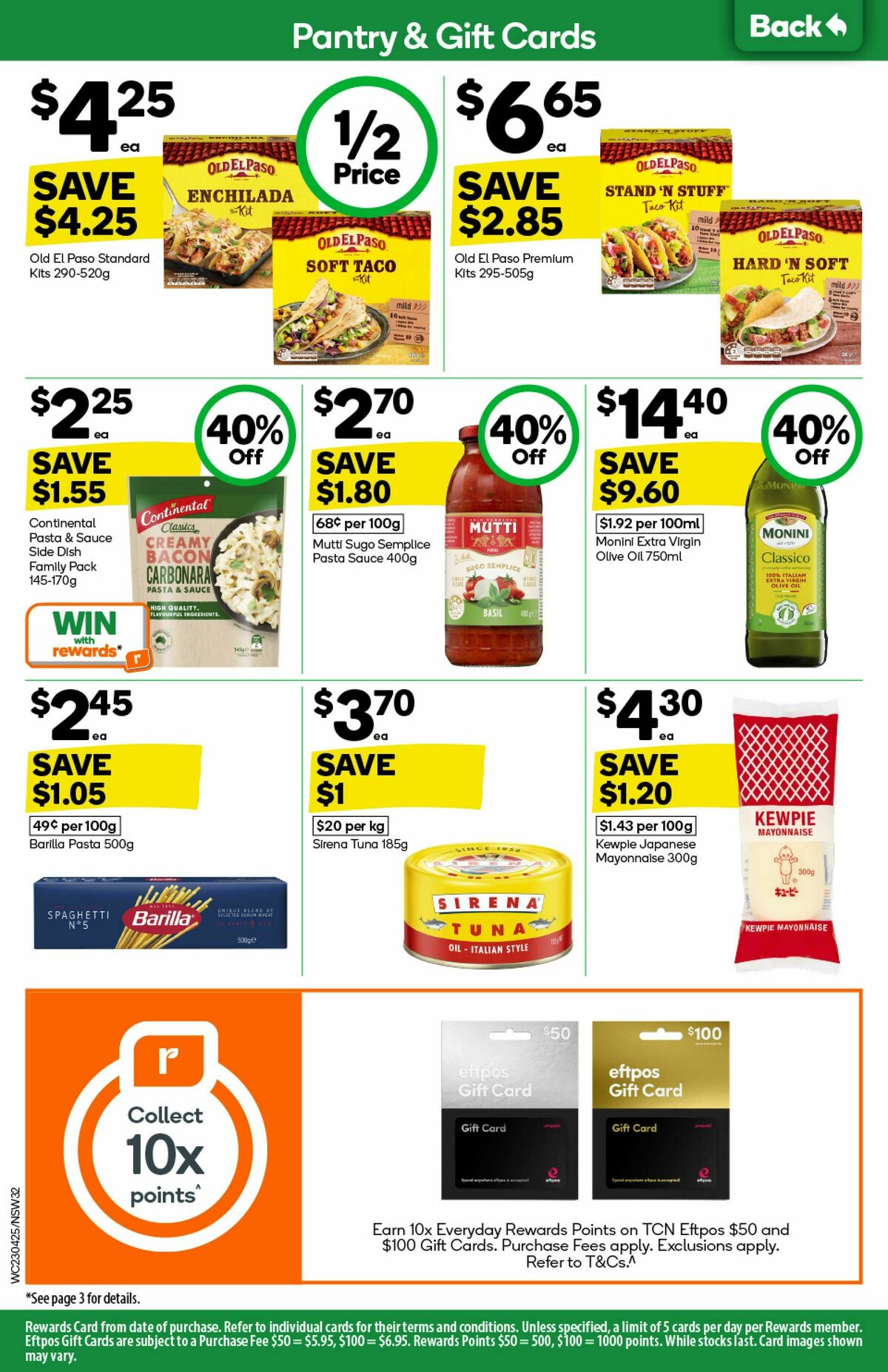 Woolworths Catalogues from 23 April