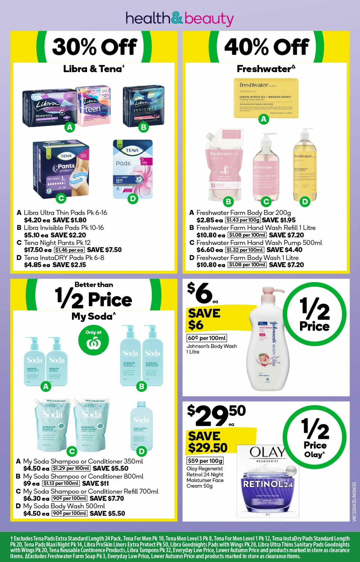 Woolworths Catalogues from 23 April
